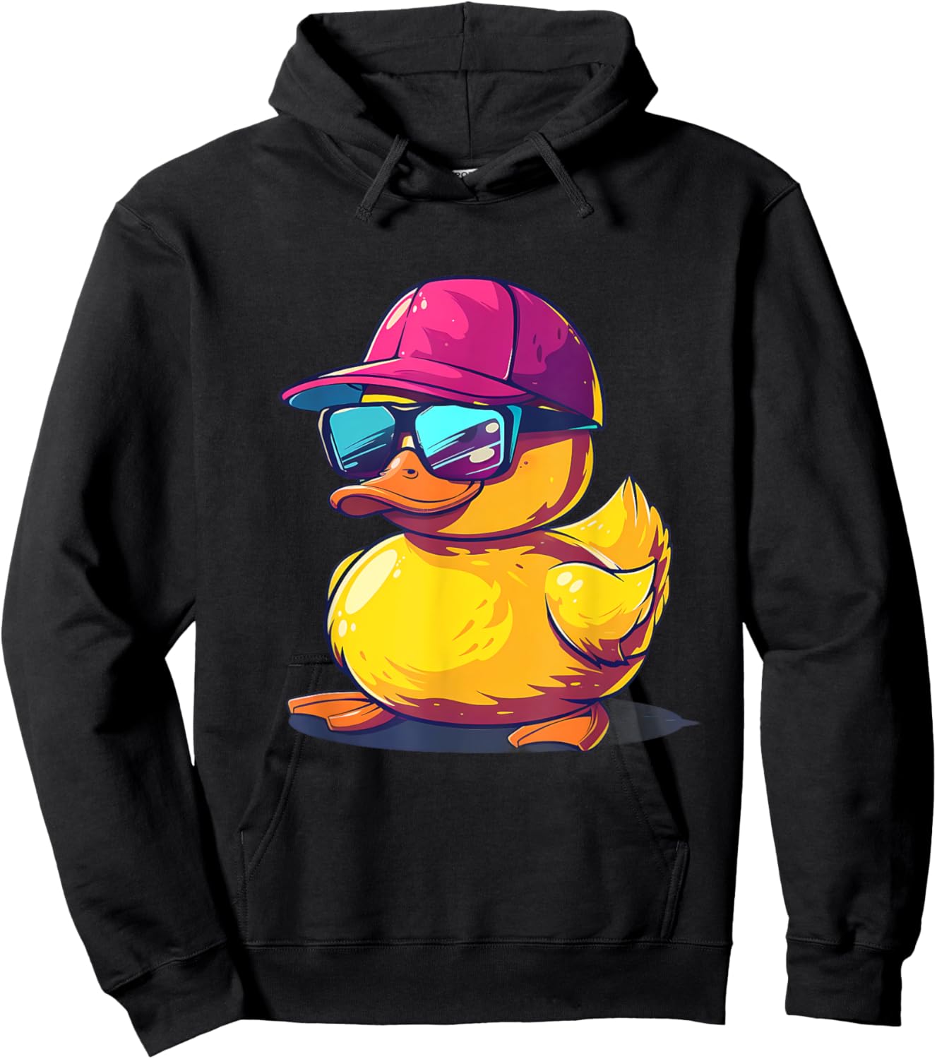 Rubber Duck Sunglasses Rubber Duck Lover Rubber Duckie Hoodie - Hoodie | Black