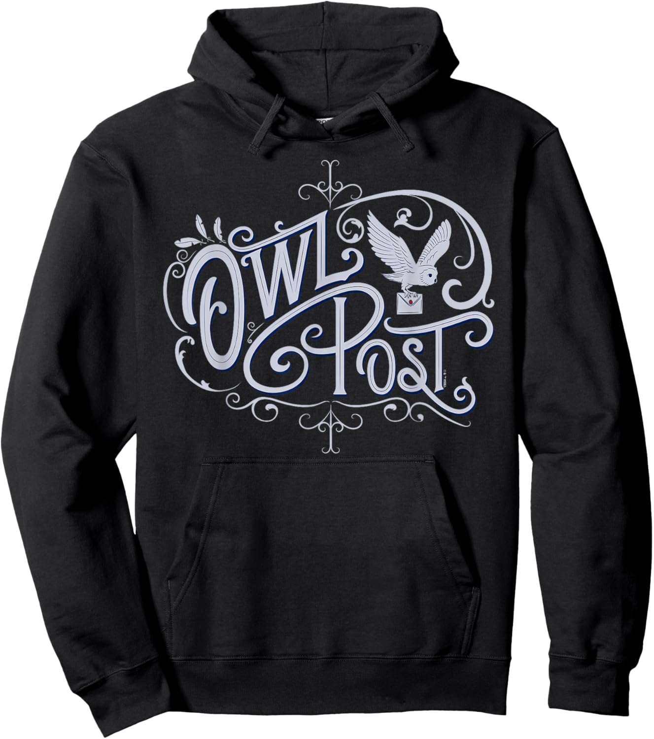 Harry Potter Owl Post Hoodie - Hoodie | Black