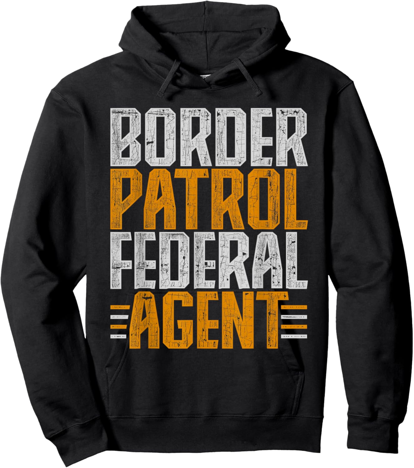 Border Patrol Federal Agent Hoodie - Hoodie | Black