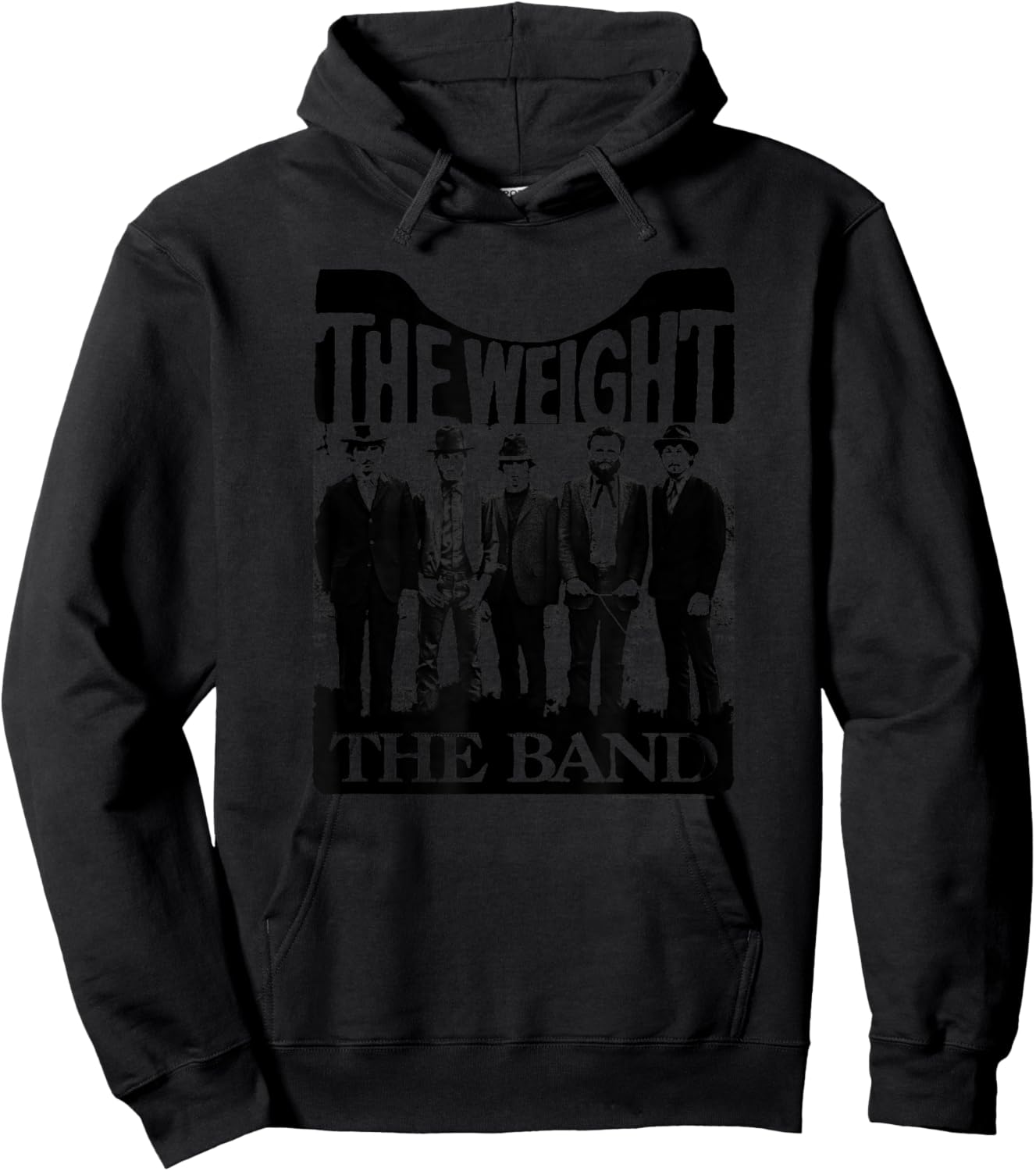The Band The Weight Elliot Landy Photo Hoodie - Hoodie | Black