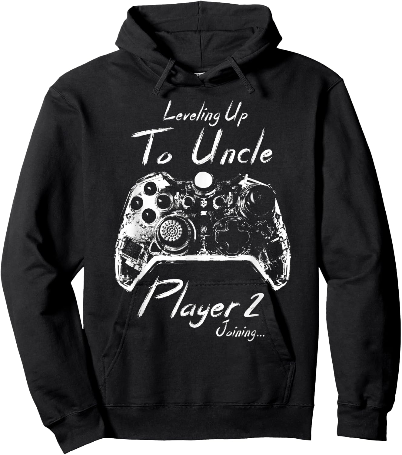 Promoted Uncle Est. 2024 Soon To Be Uncle Hoodie - Hoodie | Black