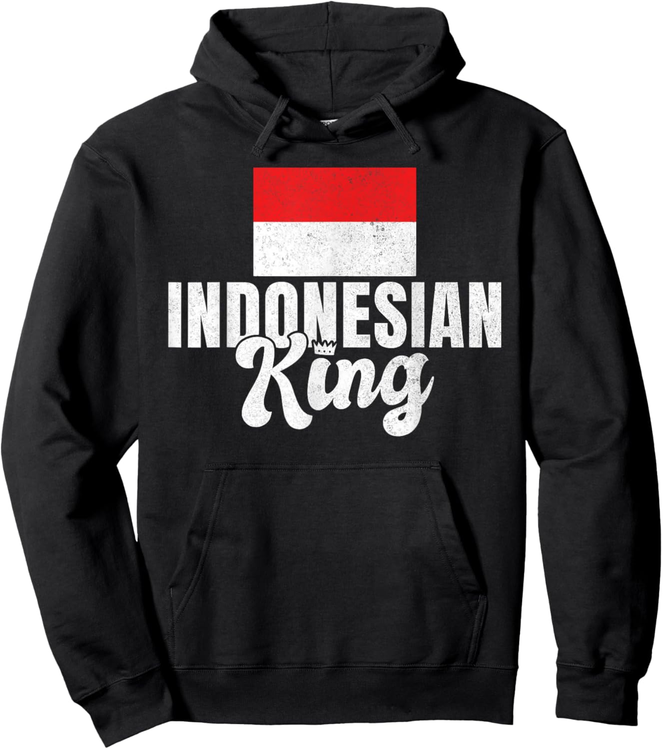 Indonesian King Indonesia Hoodie - Hoodie | Black