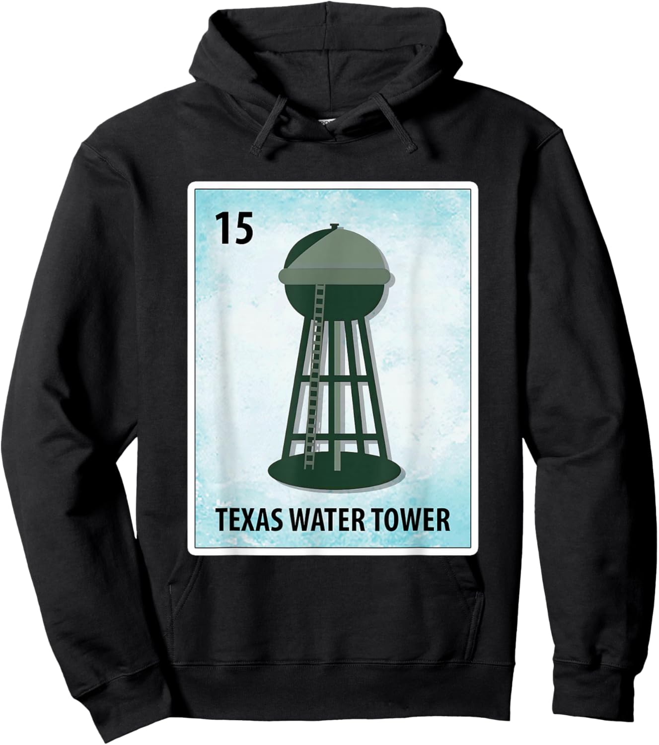 Water Tower Mexican Cards Hoodie - Hoodie | Black