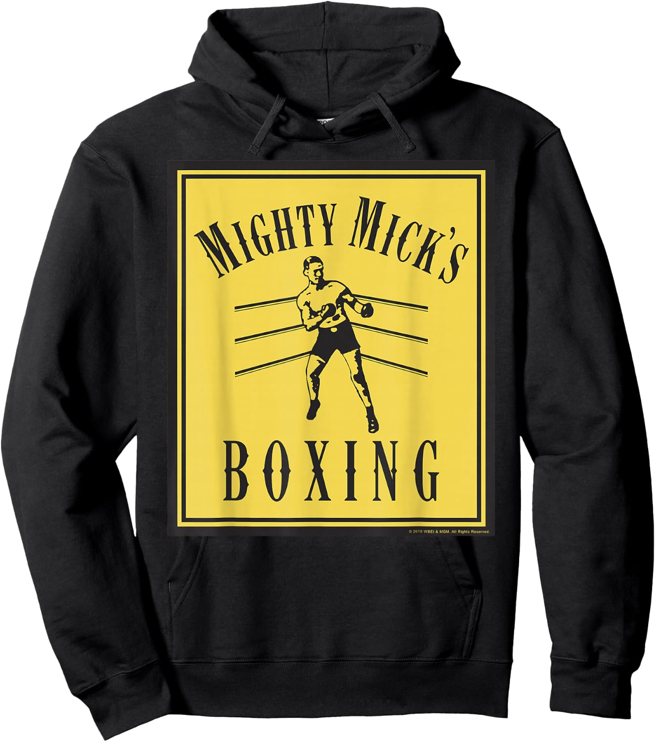 Creed Mighty Mick's Boxing Poster Hoodie - Hoodie | Black