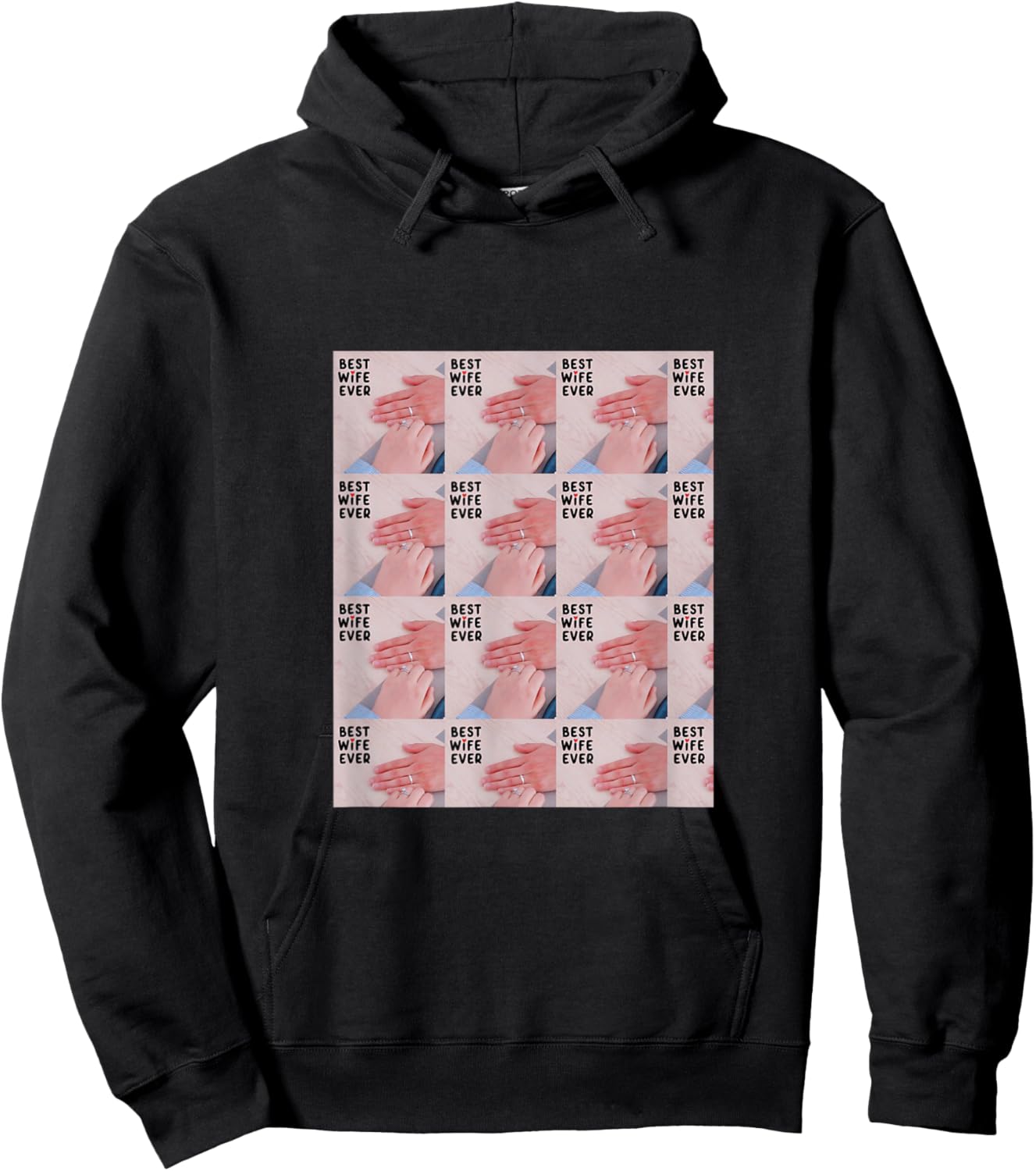 Best wife ever Hoodie - Hoodie | Black