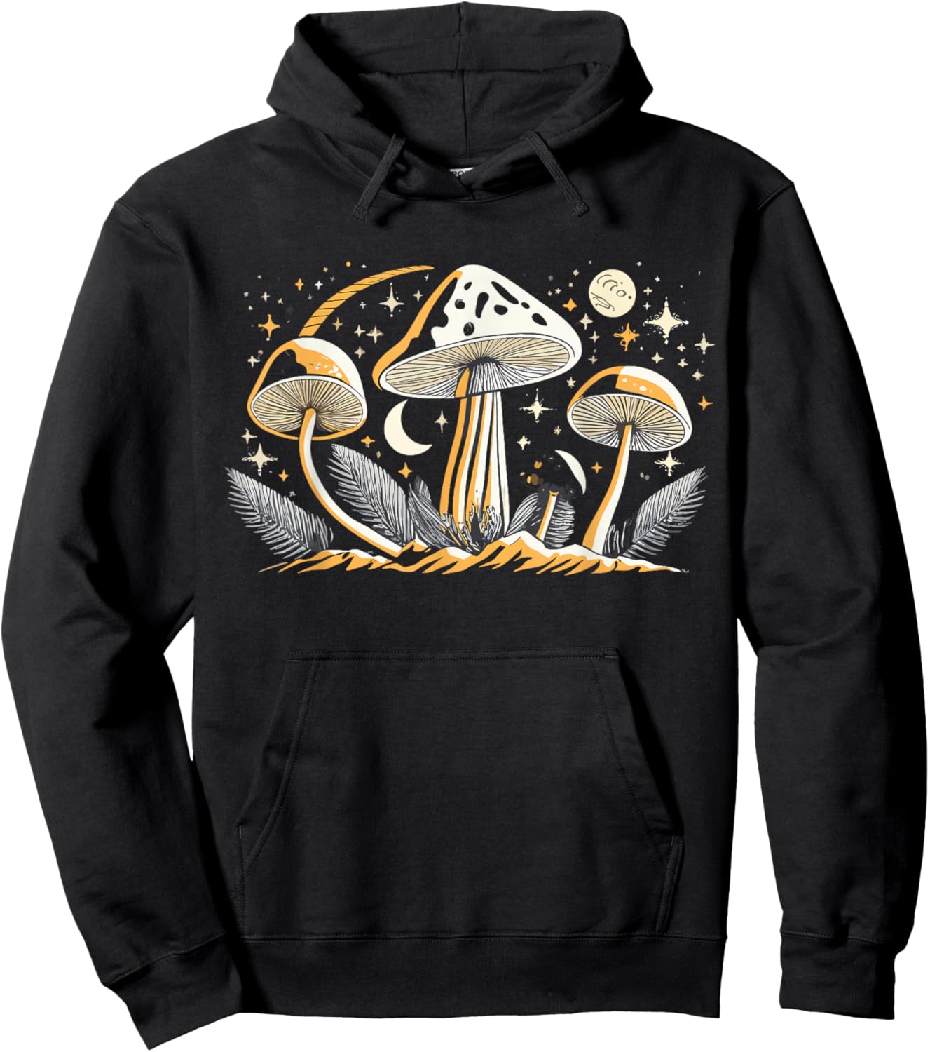 The Mushrooms Are Calling And I Must Go Hoodie - Hoodie | Black