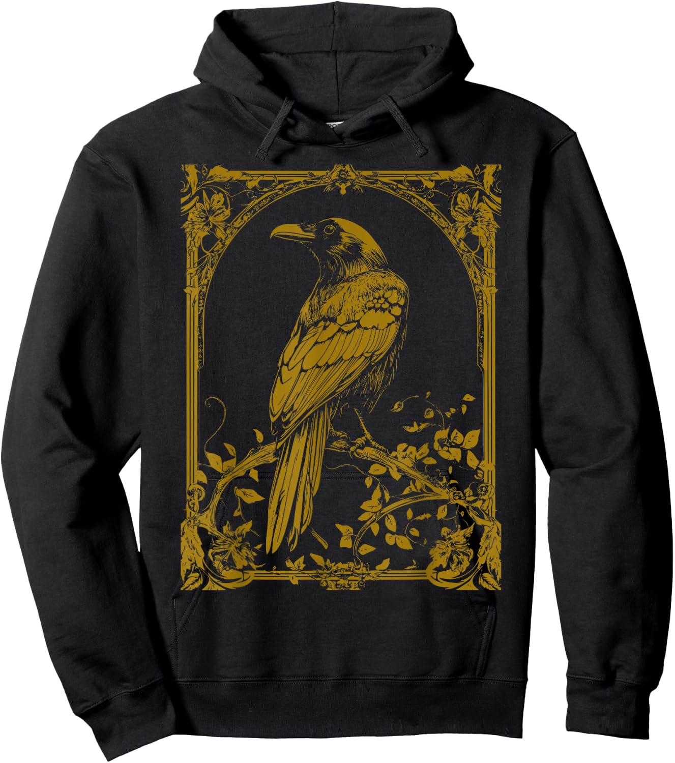 Raven Crow Hoodie - Hoodie | Black
