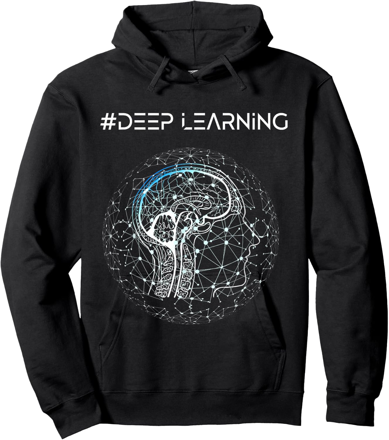 Deep Learning Data Science Machine Learning AI Hoodie - Hoodie | Black