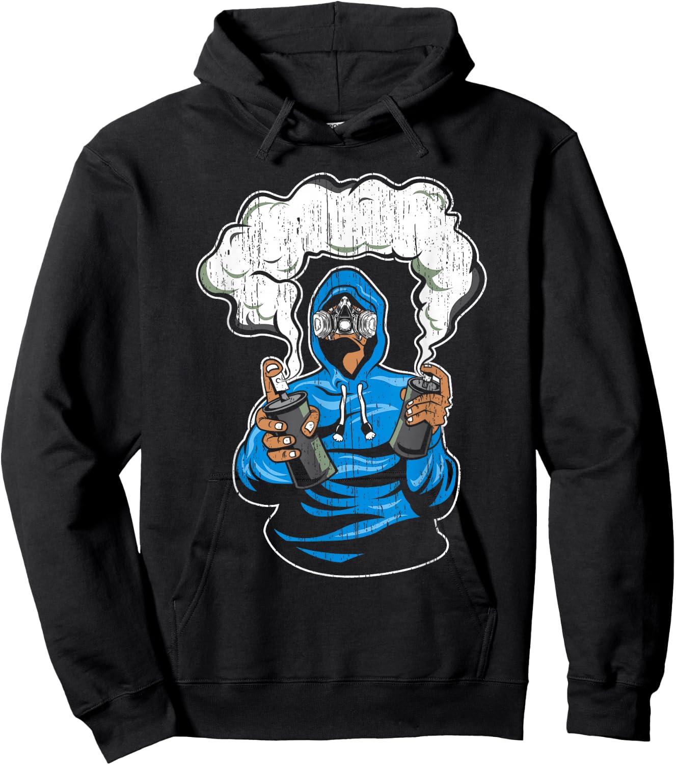 Graffiti Spray Paint Street Art Drawing Artist Hoodie - Hoodie | Black