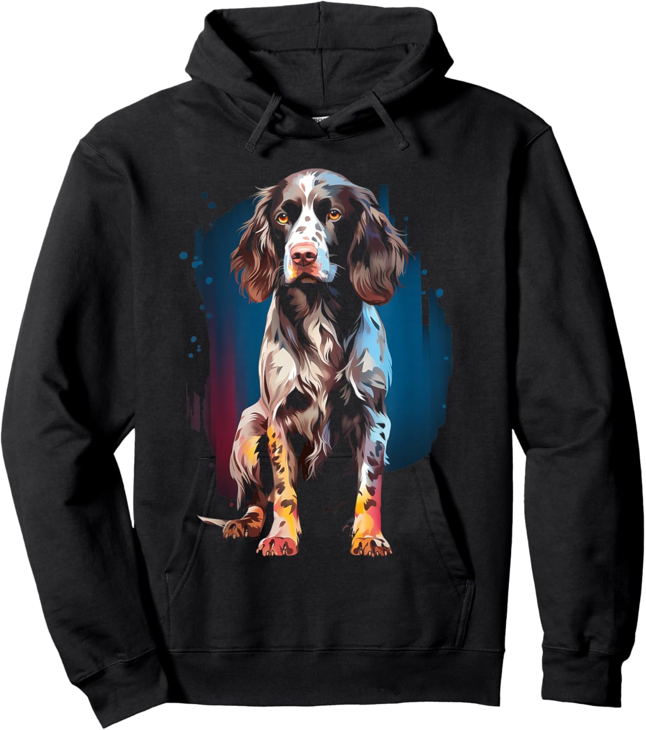 Small Munsterland dog walking pet fan Hoodie - Hoodie | Black