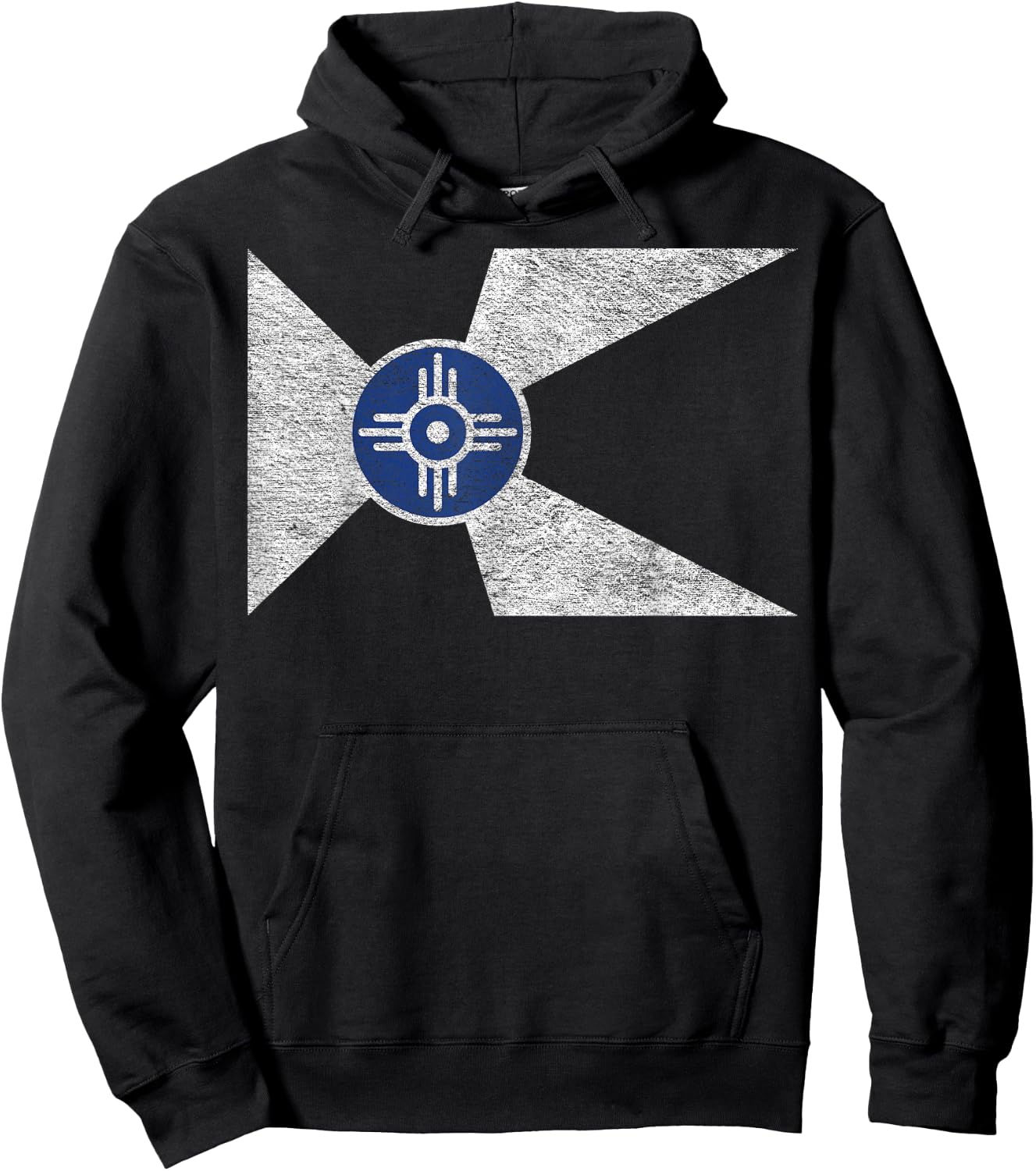 Wichita State of Kansas SedGWICK County Flag Hoodie - Hoodie | Black