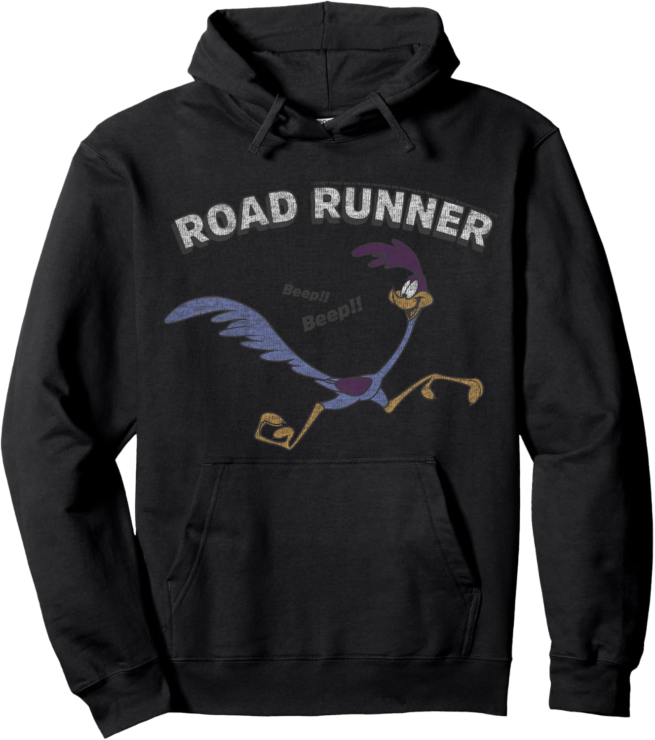 Kids Looney Tunes Road Runner Beep Beep Hoodie - Hoodie | Black