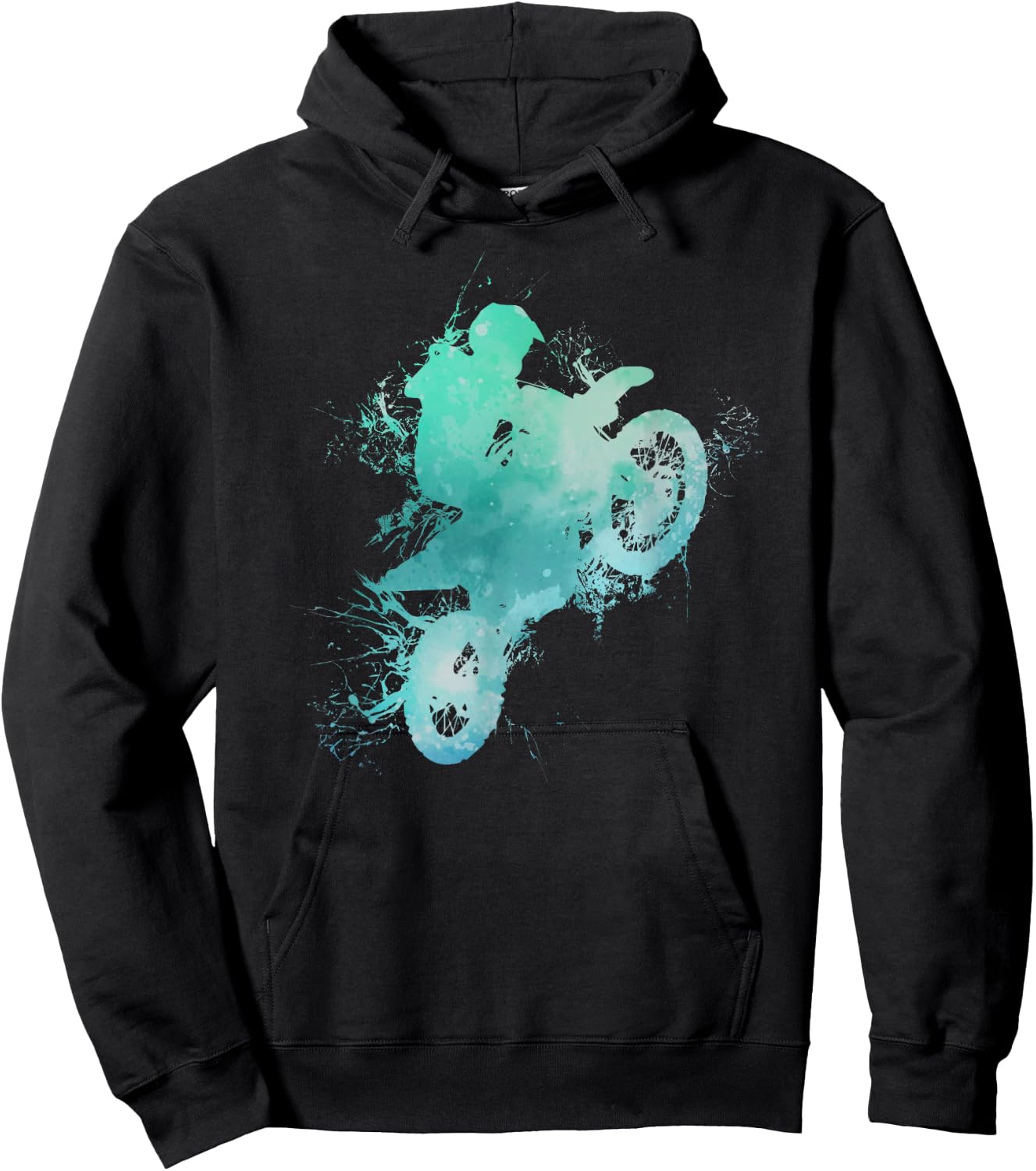 Dirt Bike Riding - MX Motocross Supercross Hoodie - Hoodie | Black