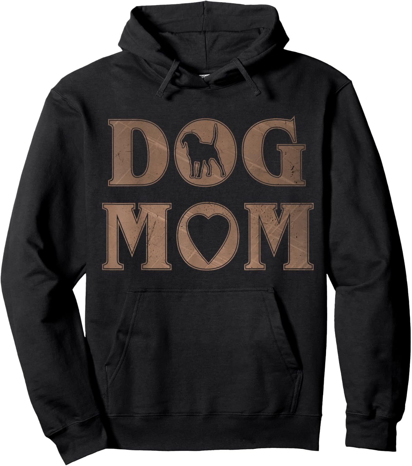 Funny Dog Mom Beagle Dogs Owners Gift Beagles Lovers Gift Women Hoodie - Hoodie | Black