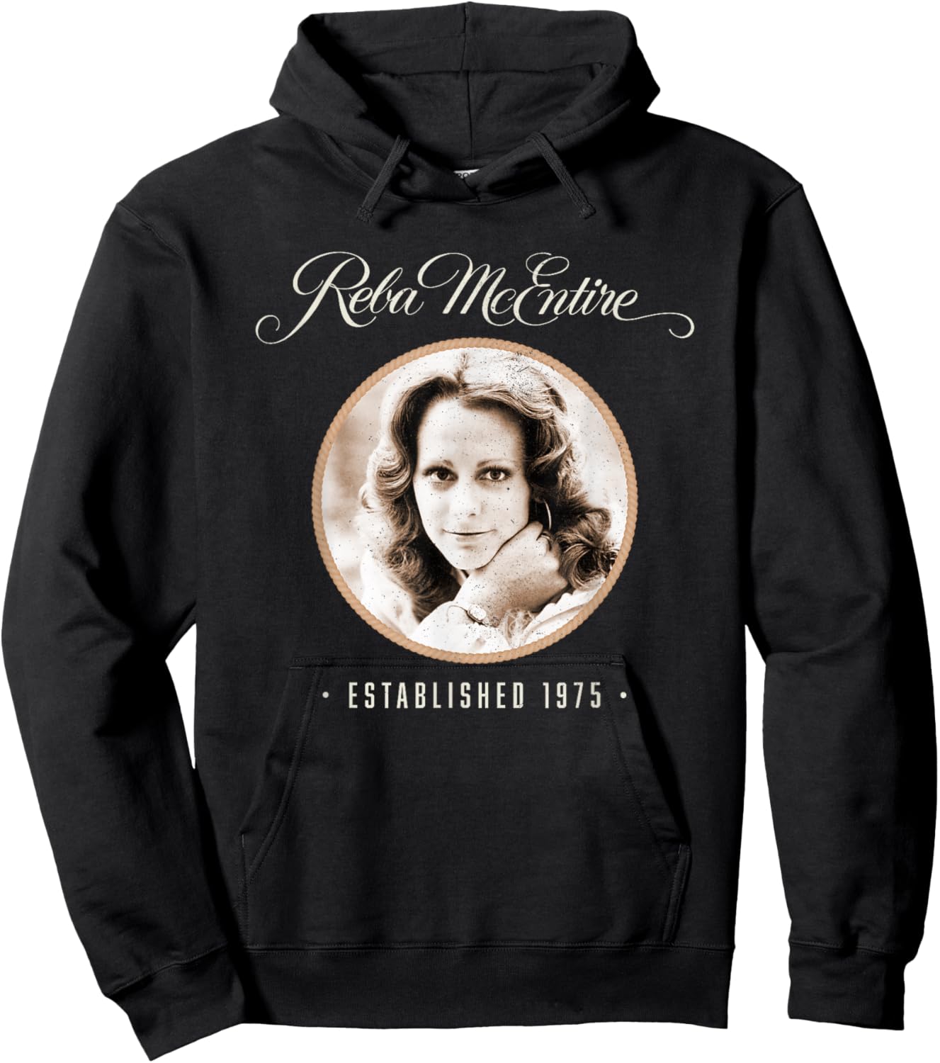 Reba: Established 1975 Hoodie - Hoodie | Black