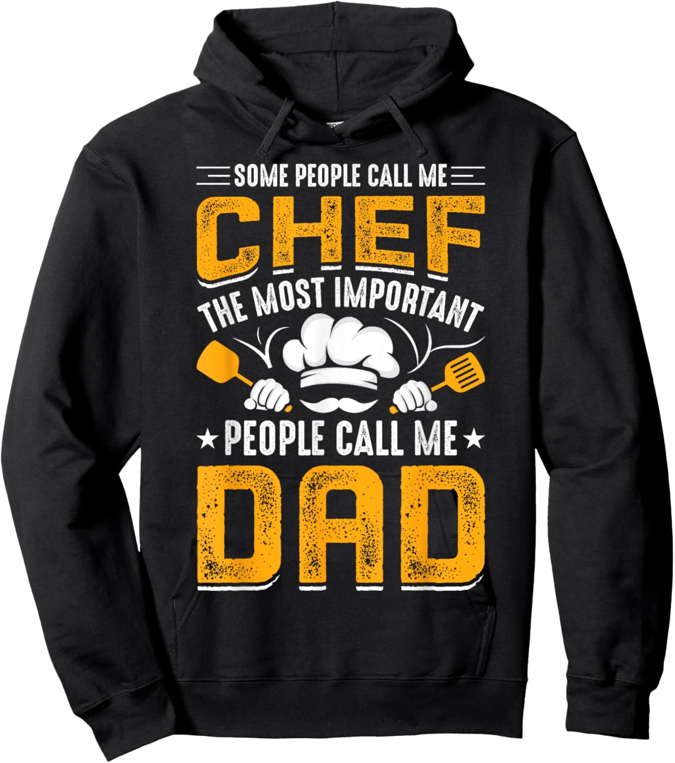 Some People Call Me Chef The Most Important People Call Me Hoodie - Hoodie | Black