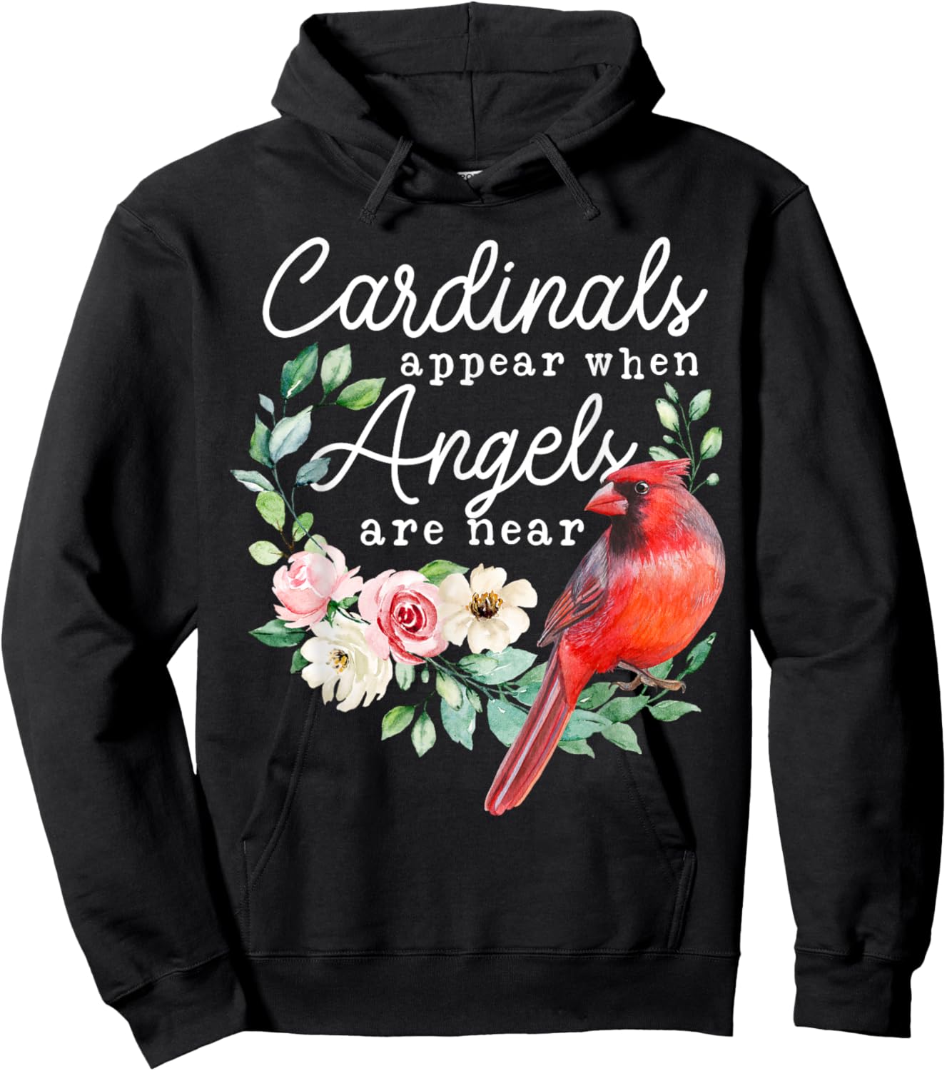 Cardinal Bird Lover, Bird Watcher, Cardinal Lover Hoodie - Hoodie | Black