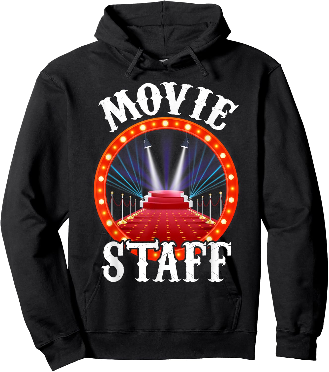 Movie Party Shirt - Movie Night Shirt - Movie Birthday Hoodie - Hoodie | Black