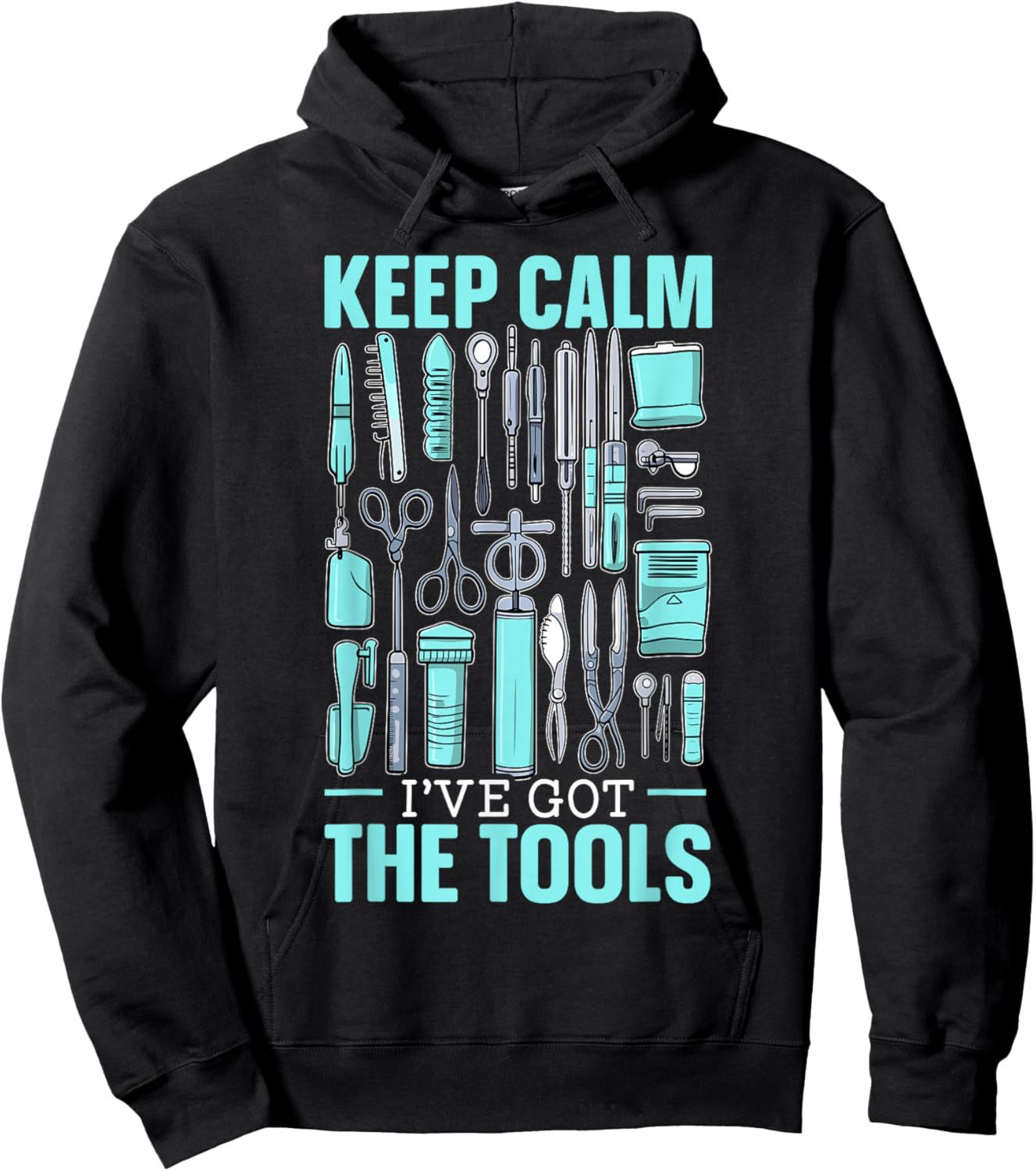 Surgical Technologist Surgical Tech Surgery Scrub Tech Hoodie - Hoodie | Black