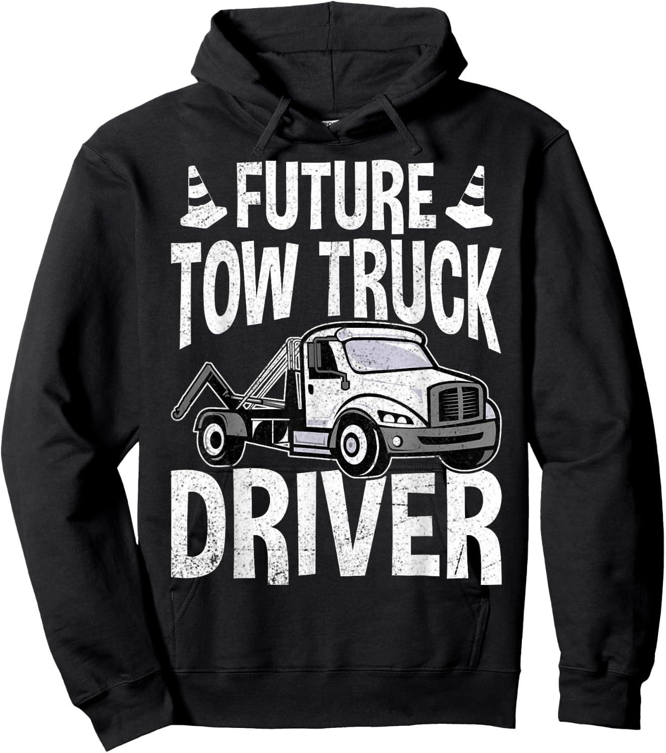 Tow Truck Driving Student - Future Tow Truck Driver Gifts Hoodie - Hoodie | Black