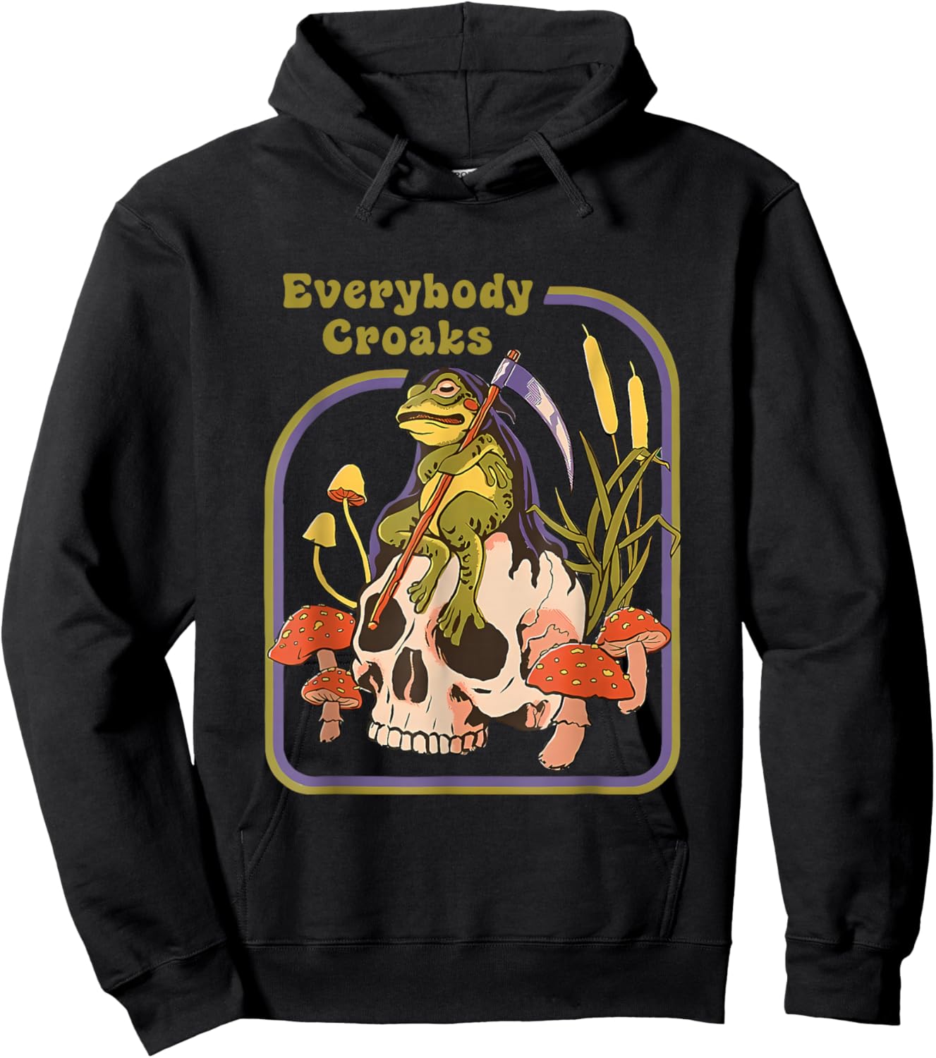 Everybody Croaks Apparel Hoodie - Hoodie | Black
