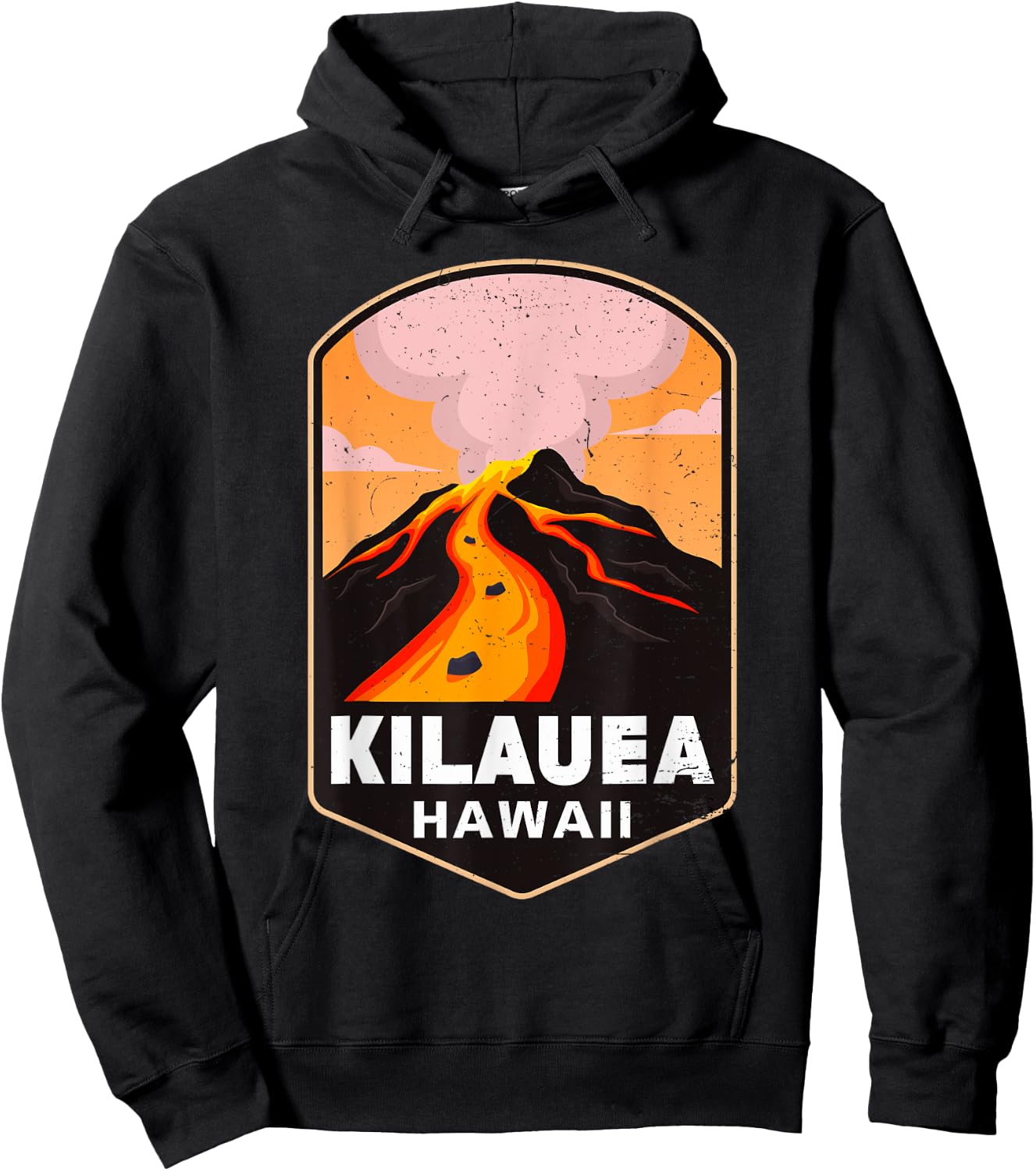 Kilauea Hawaii Volcanoes National Park Volcano Women Hoodie - Hoodie | Black