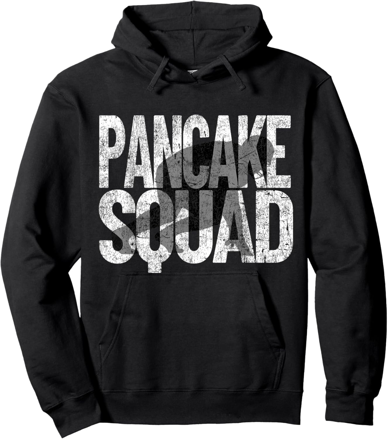 Football Lineman Pancake Squad Football Player Graphic Hoodie - Hoodie | Black