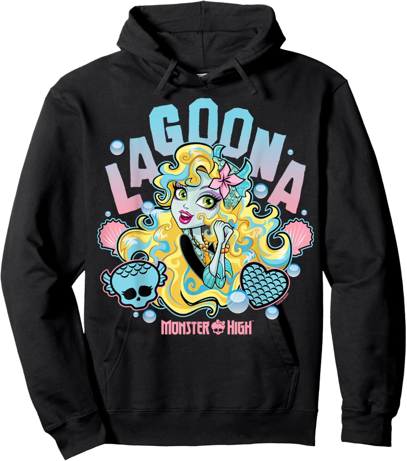 Monster High - Lagoona Hoodie - Hoodie | Black