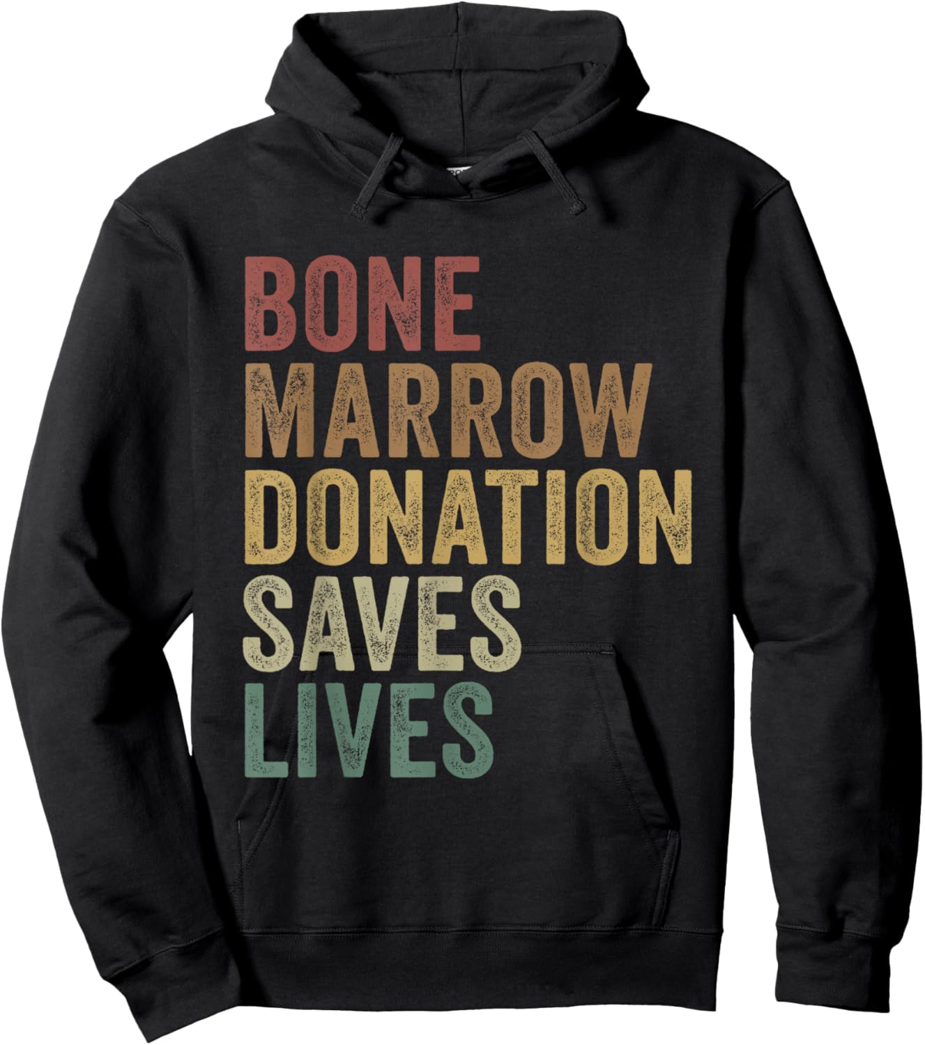 Bone Marrow Donation Saves Lives Organ Donor Transplant Hoodie - Hoodie | Black