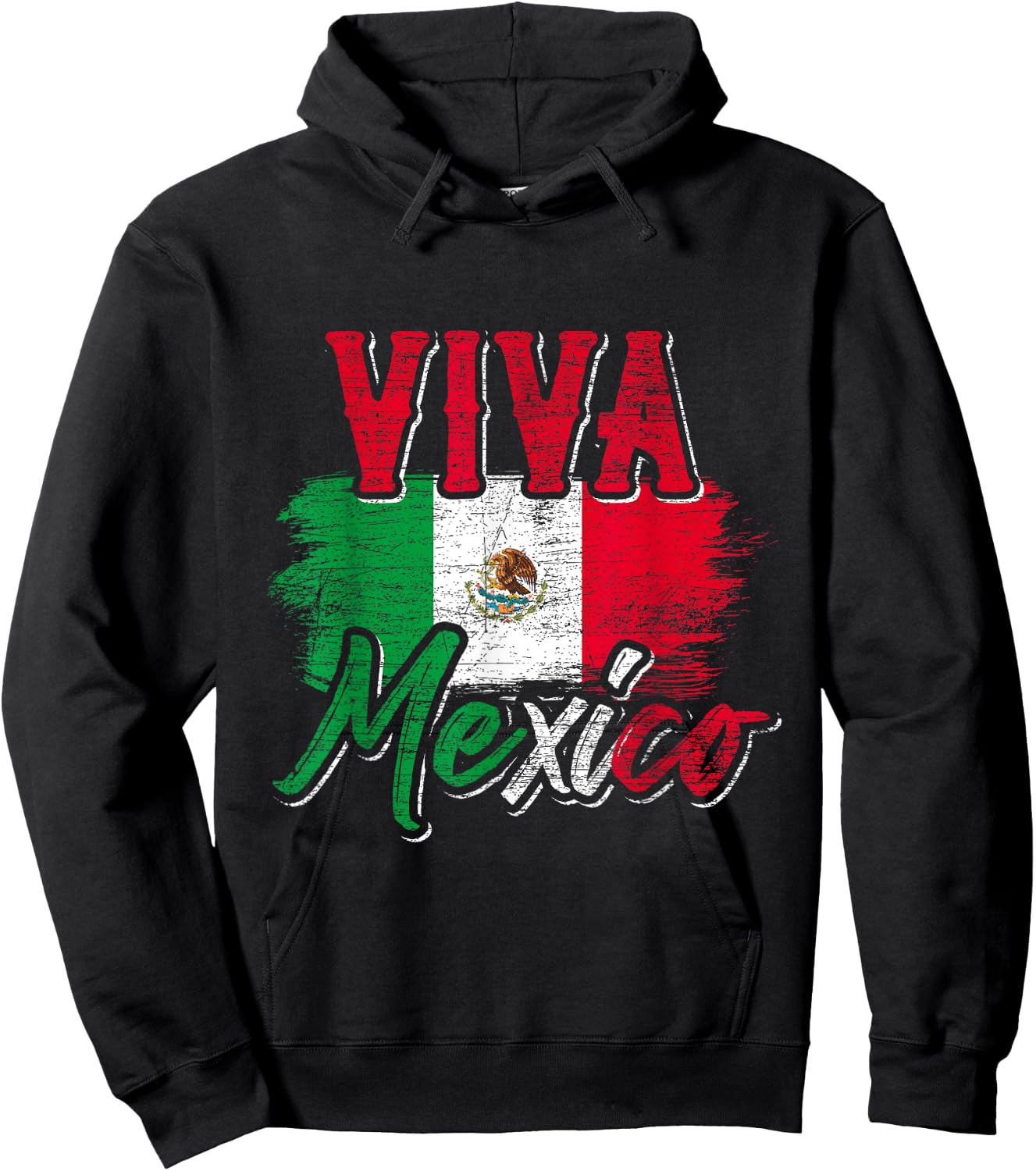 Viva Mexico Hoodie - Hoodie | Black