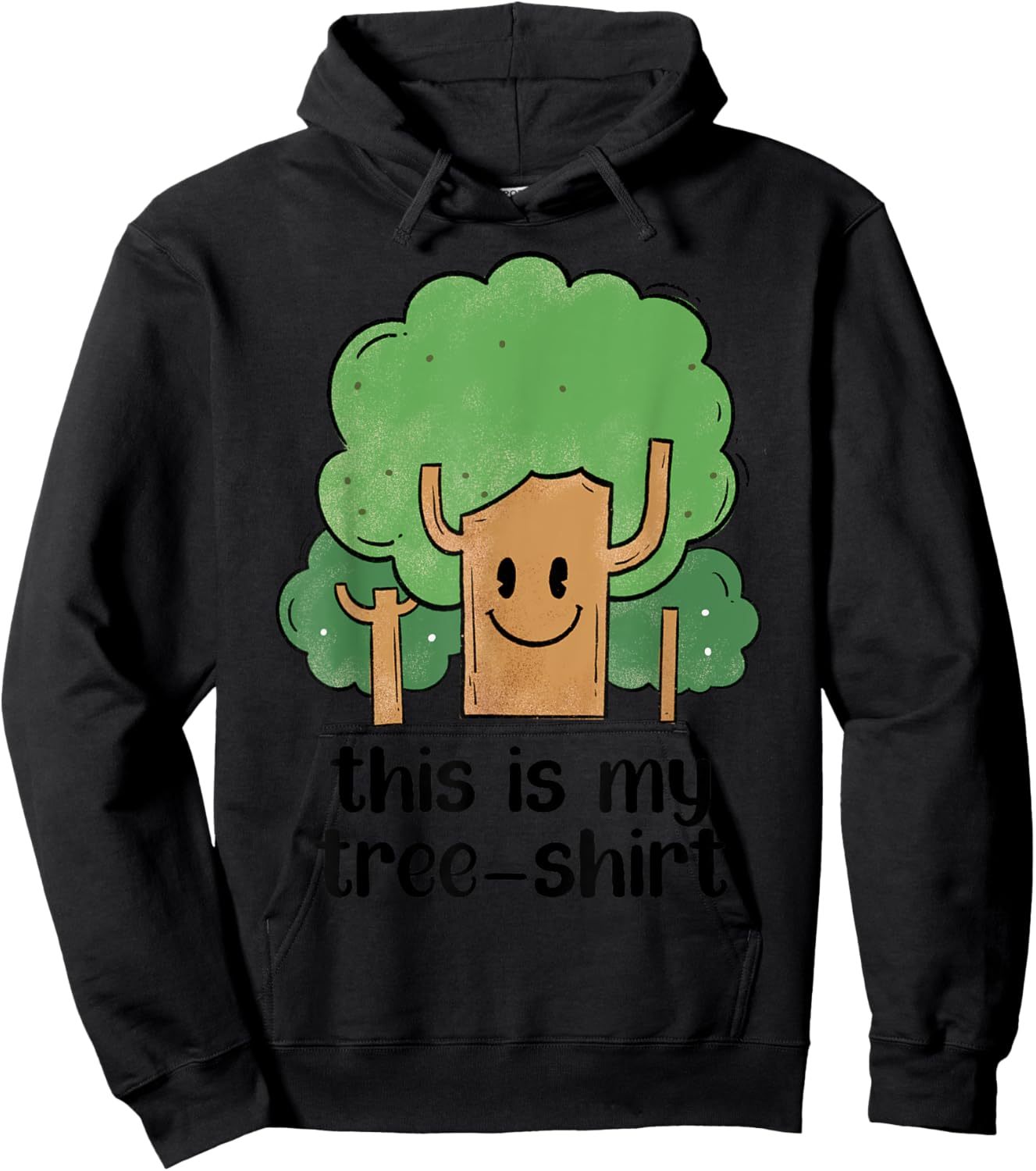 Arbor Day Tree Farmer Arborist Dad Joke Earth Day Pun Funny Hoodie - Hoodie | Black