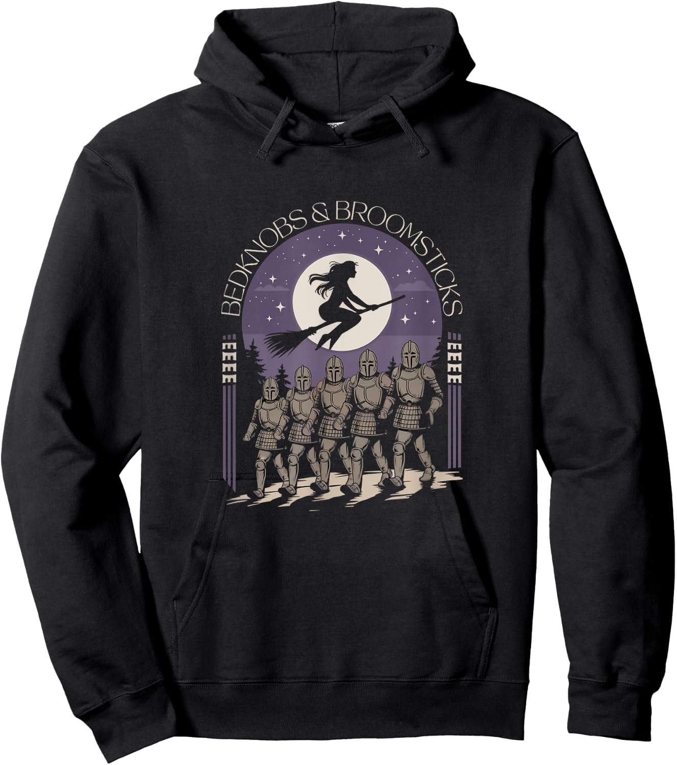 Bedknobs and Broomsticks Magical Vintage Theatre Armour Hoodie - Hoodie | Black