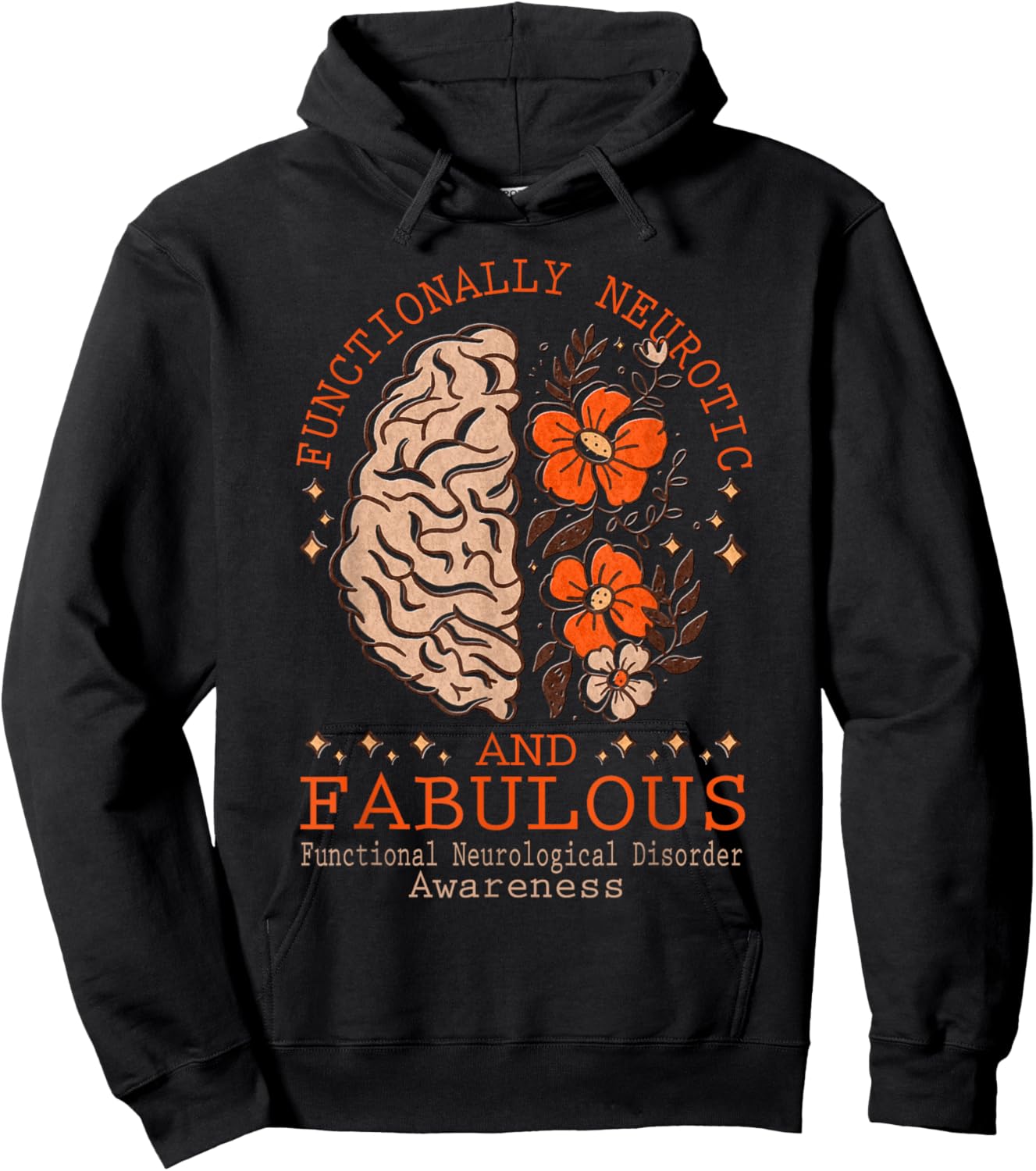 Functional Neurological Disorder Awareness Hoodie - Hoodie | Black