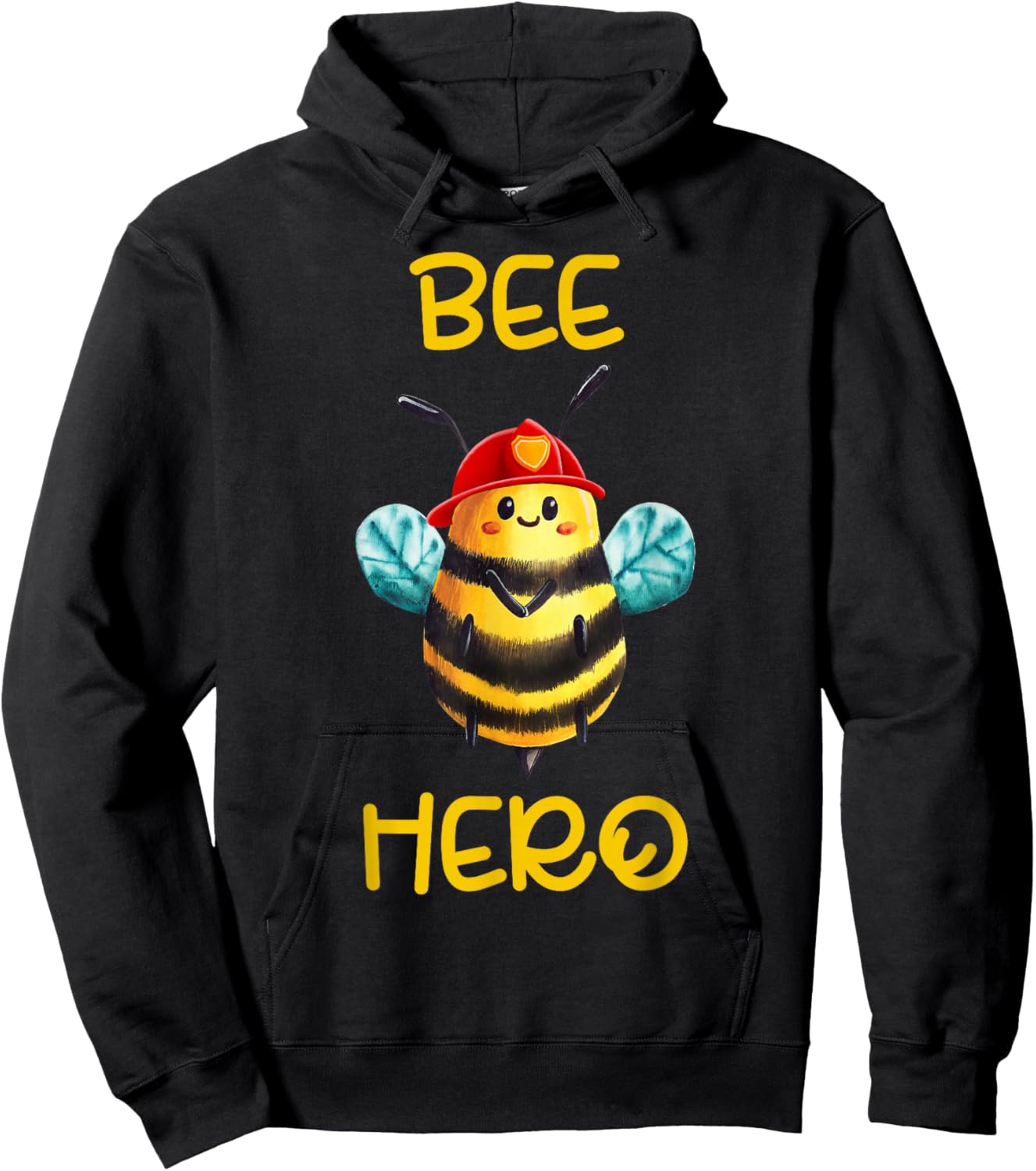 fleissige imker,Biene, bienen, honig, feuerwehr, Bee Hero Hoodie - Hoodie | Black