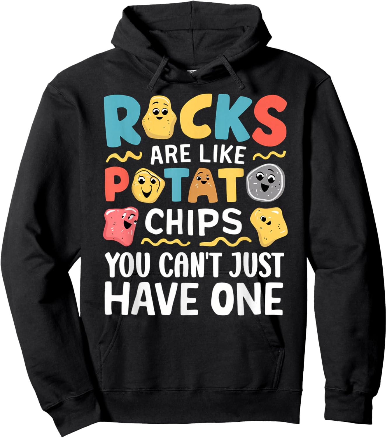 Geology Ores Minerals Gems and Crystals Rock Collecting Hoodie - Hoodie | Black