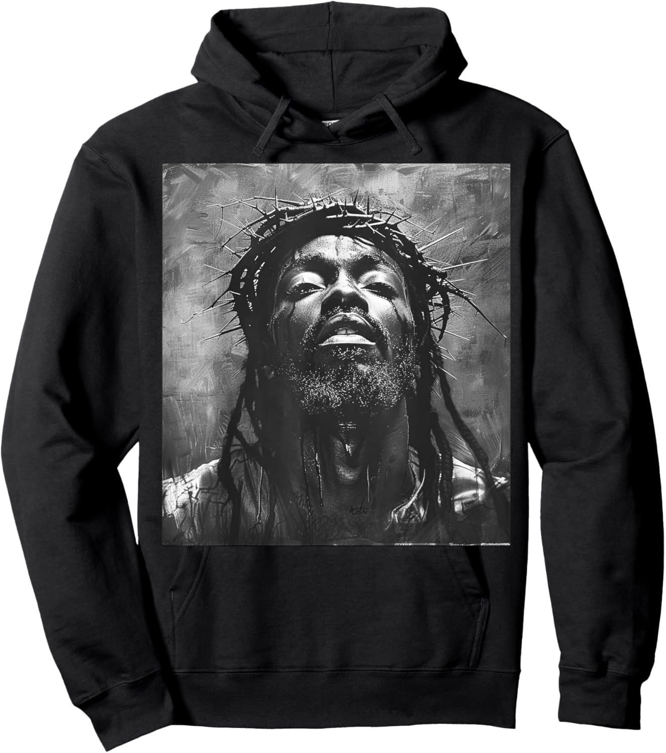 Black Jesus, Christianity, Church, Christ, Jesus Hoodie - Hoodie | Black
