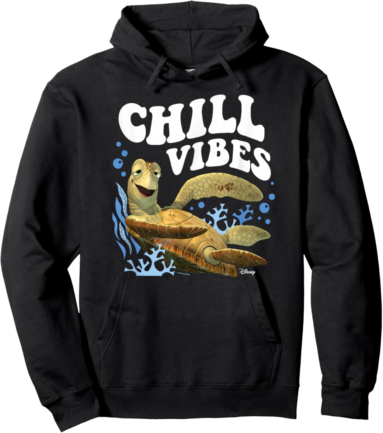 Finding Nemo - Crush Chill Vibes Hoodie - Hoodie | Black