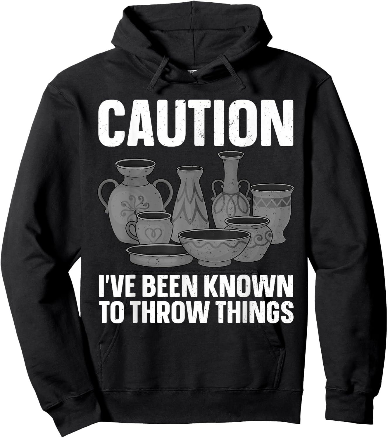 Funny Pottery Art Men Pottery Artist Pottery Maker Hoodie - Hoodie | Black