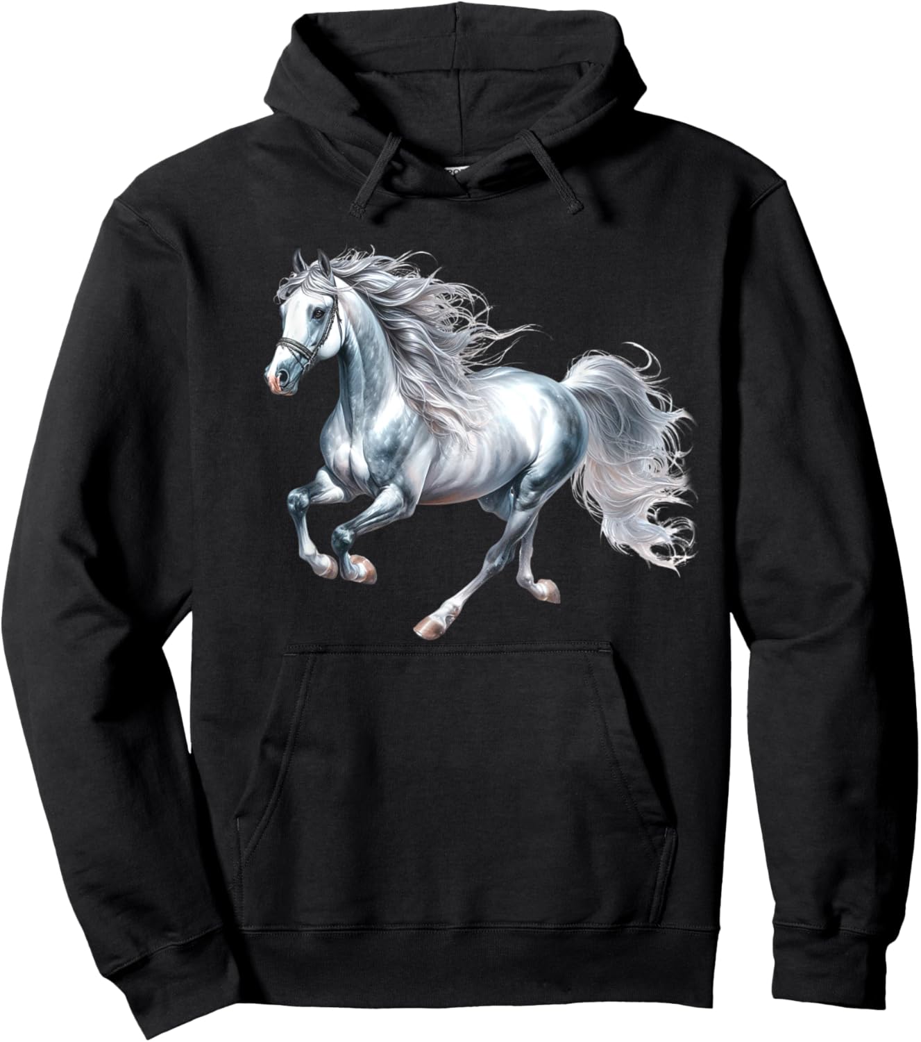 Arabian Horse Hoodie - Hoodie | Black