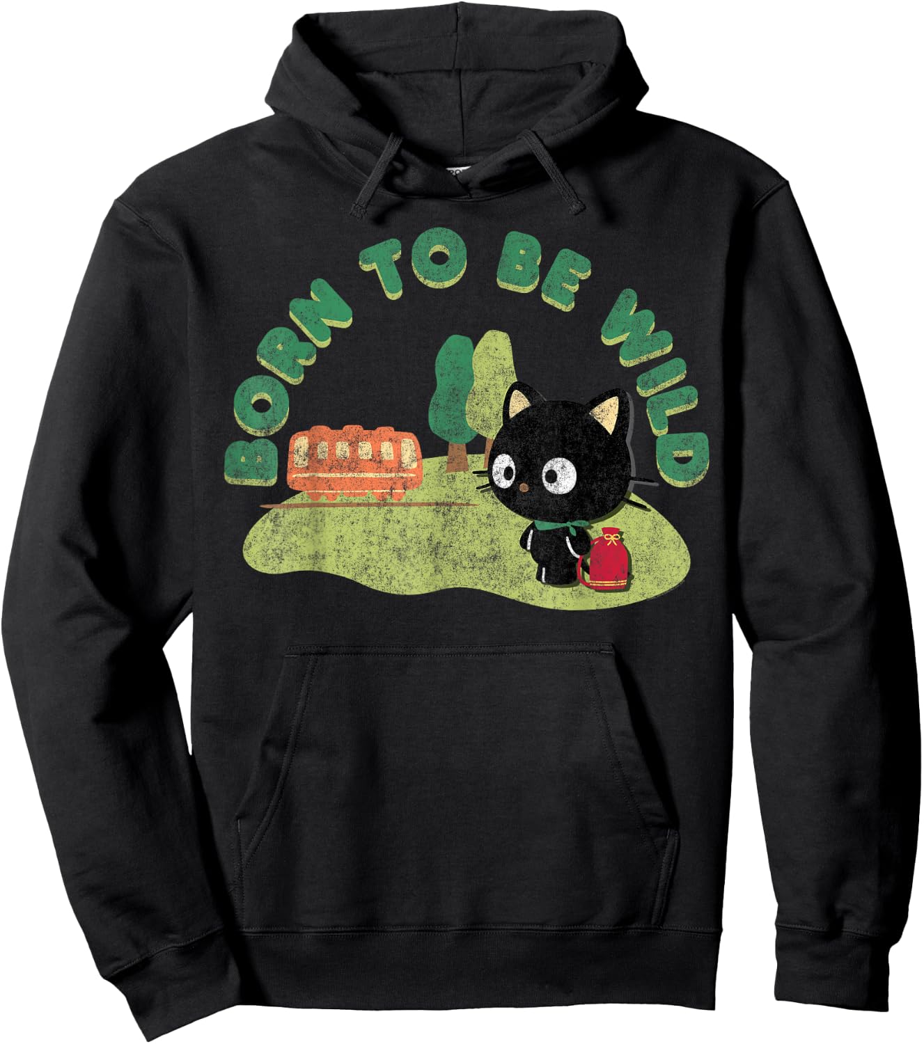 Chococat Born to Be Wild Hoodie - Hoodie | Black