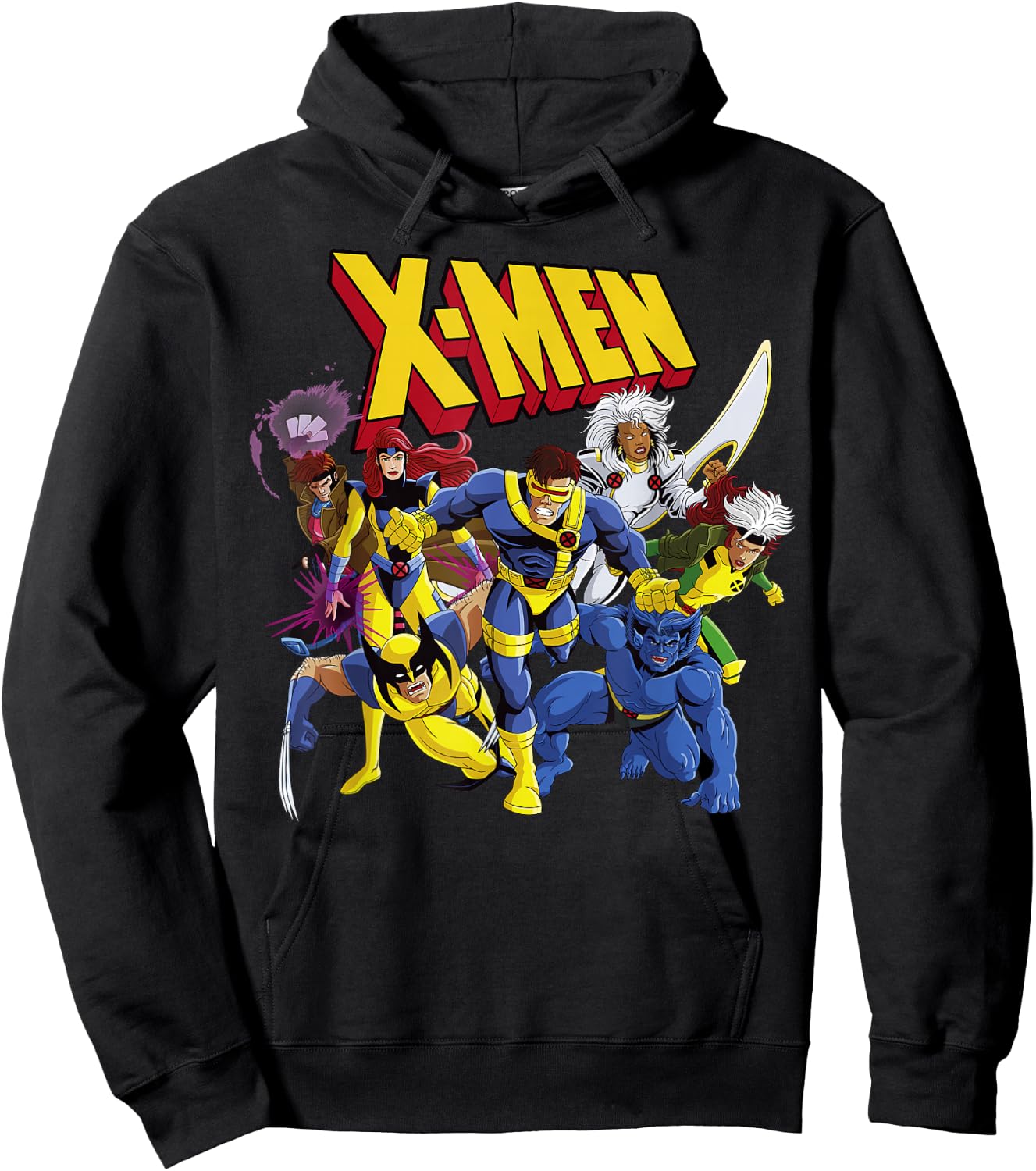 Marvel X-Men Classic Group Shot Hoodie - Hoodie | Black