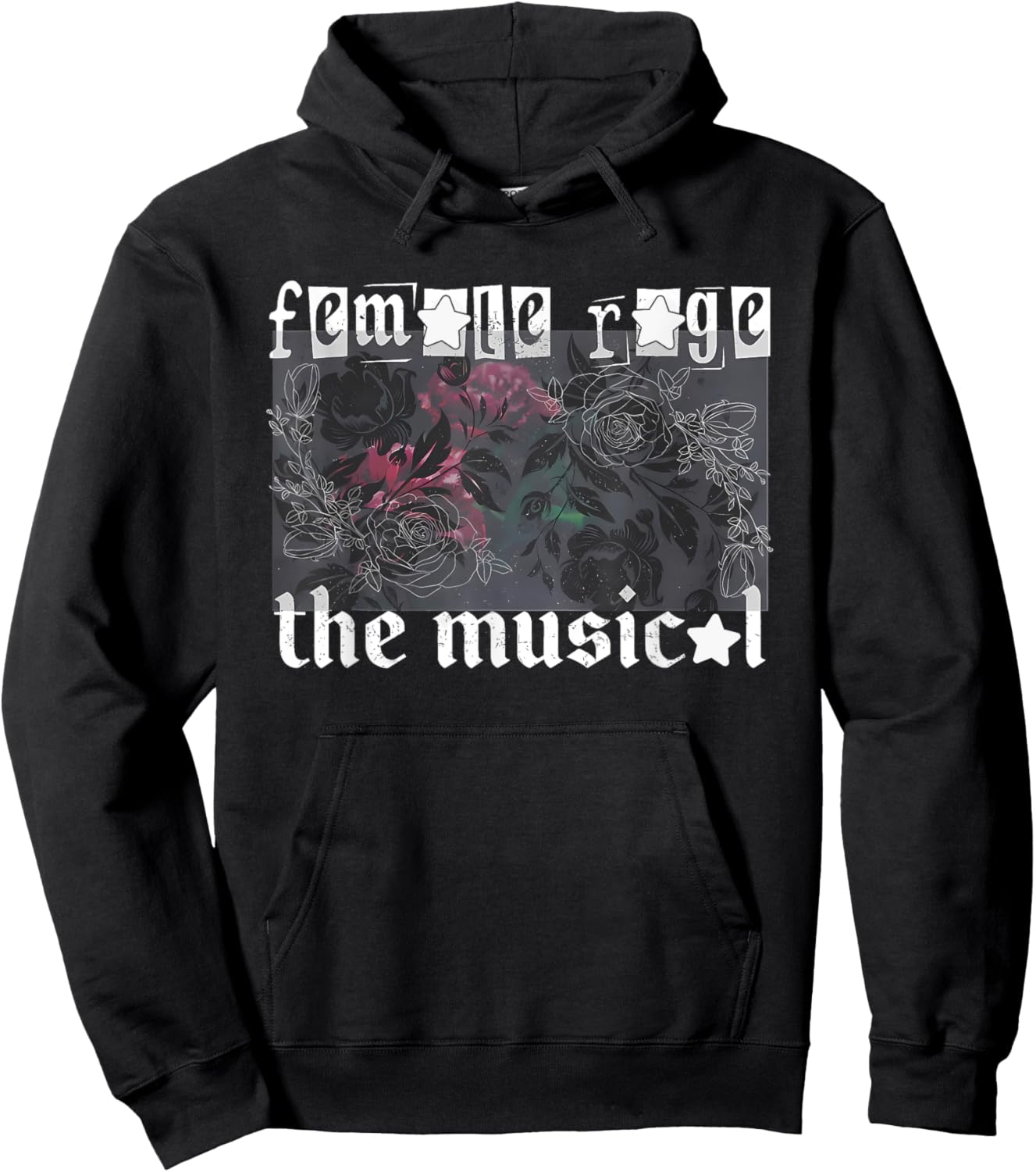 Retro In My Female Retro Rage Era Women Kids Meme Hoodie - Hoodie | Black