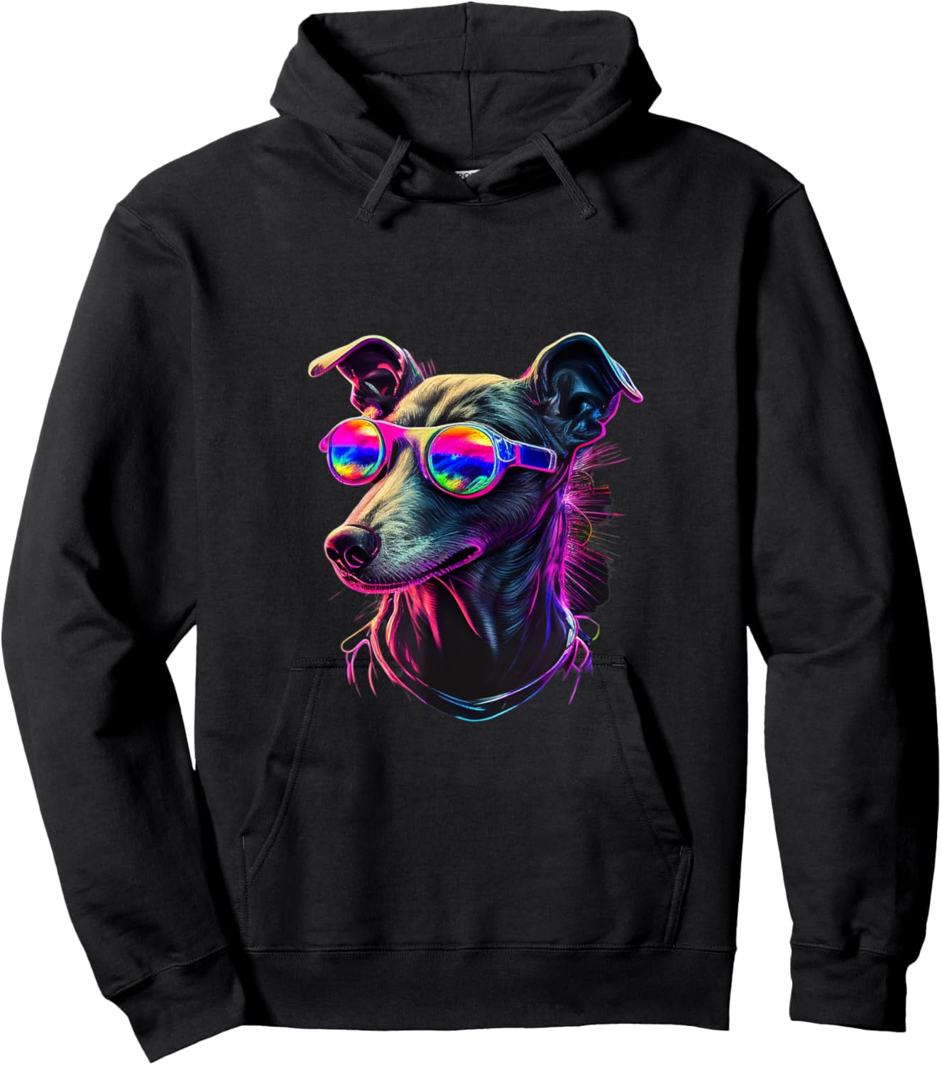 Italian Greyhound Dogs Italian Greyhounds Hoodie - Hoodie | Black