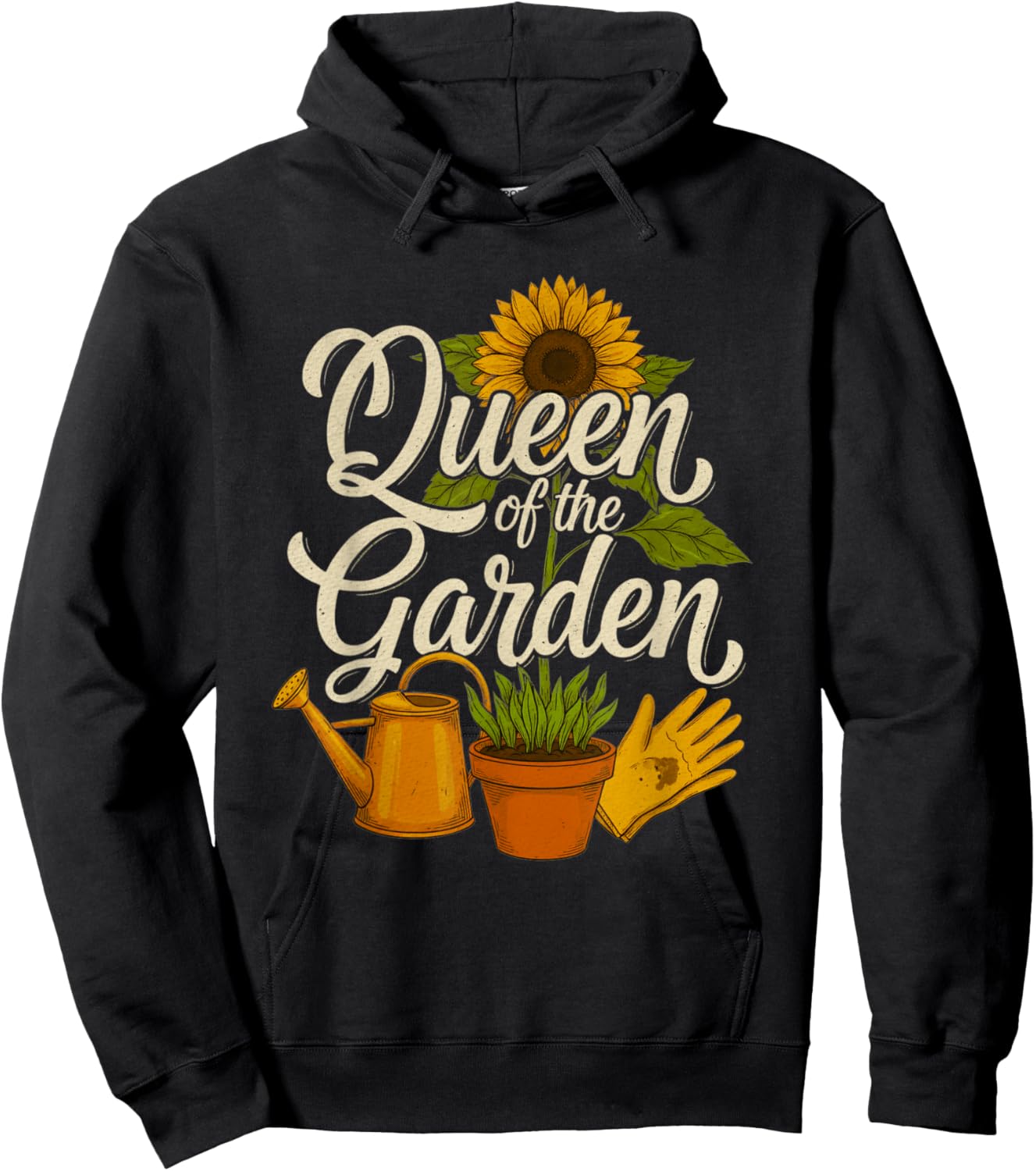 Gardener Gardening Plant Lover Women Garden Nature Hoodie - Hoodie | Black