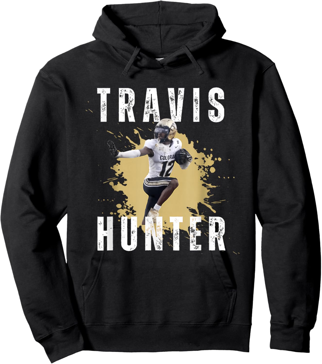 Travis Hunter Design 90s - Funny Hoodie - Hoodie | Black