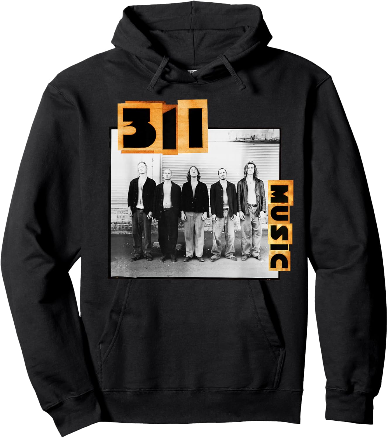 Official 311 Music Hoodie - Hoodie | Black