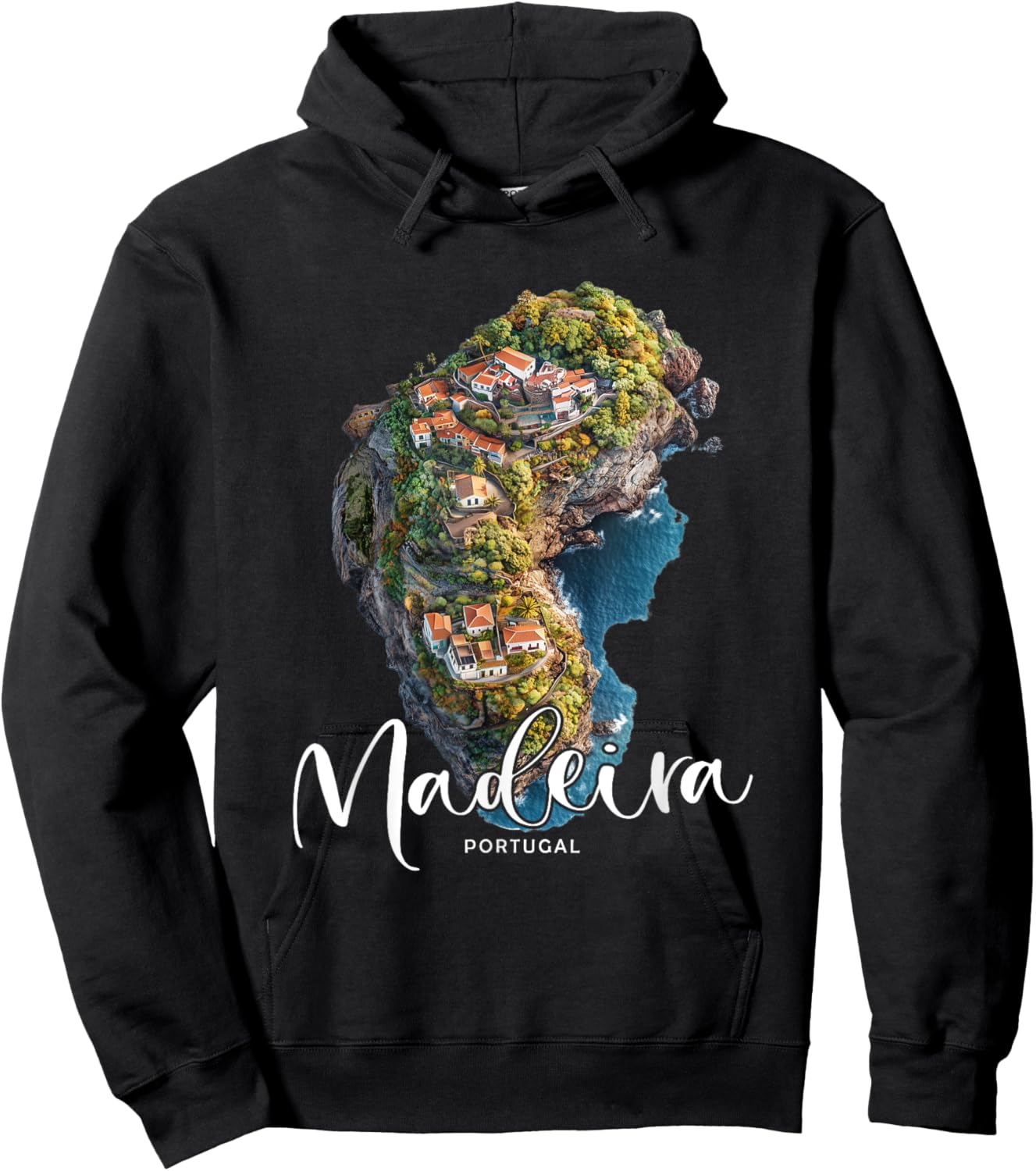 Madeira Island Portugal Vacation Souvenir Trip For Travelers Hoodie - Hoodie | Black