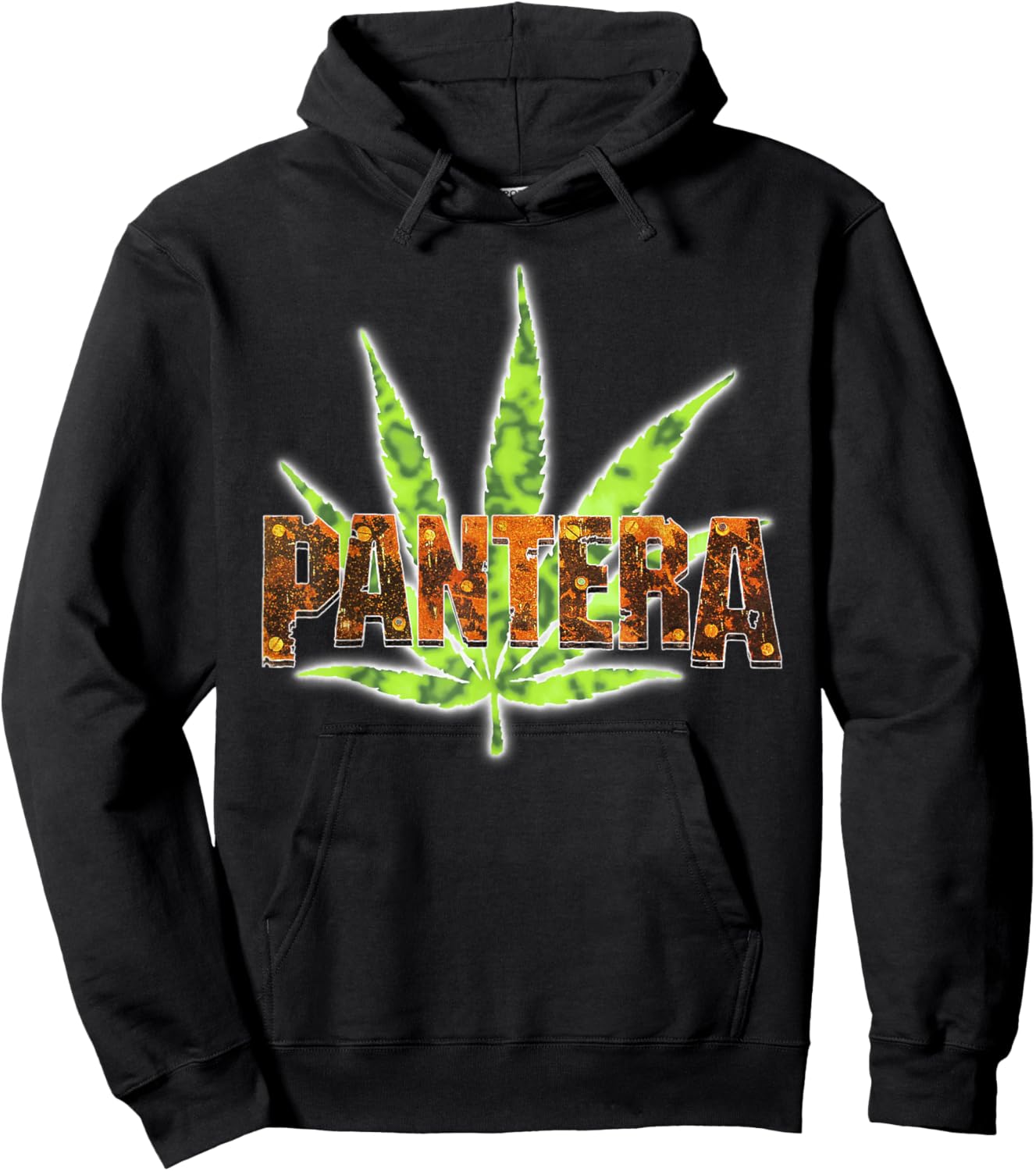 Pantera Offizielles Vintage-Logo Hoodie - Hoodie | Black