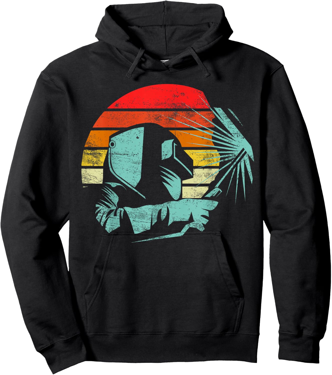 Welder Silhouette Retro Vintage Apparel - Men's Black Short Sleeve Classic Fit - Small Hoodie - Hoodie | Black