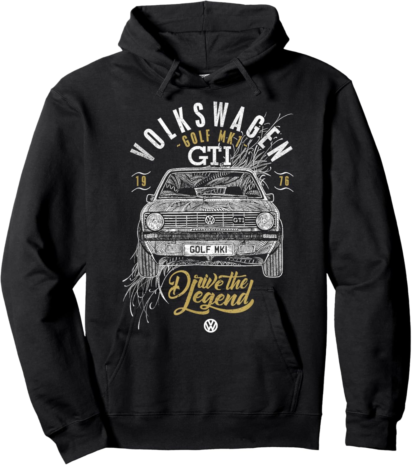 Volkswagen Golf GTI Drive The Legend Hoodie - Hoodie | Black